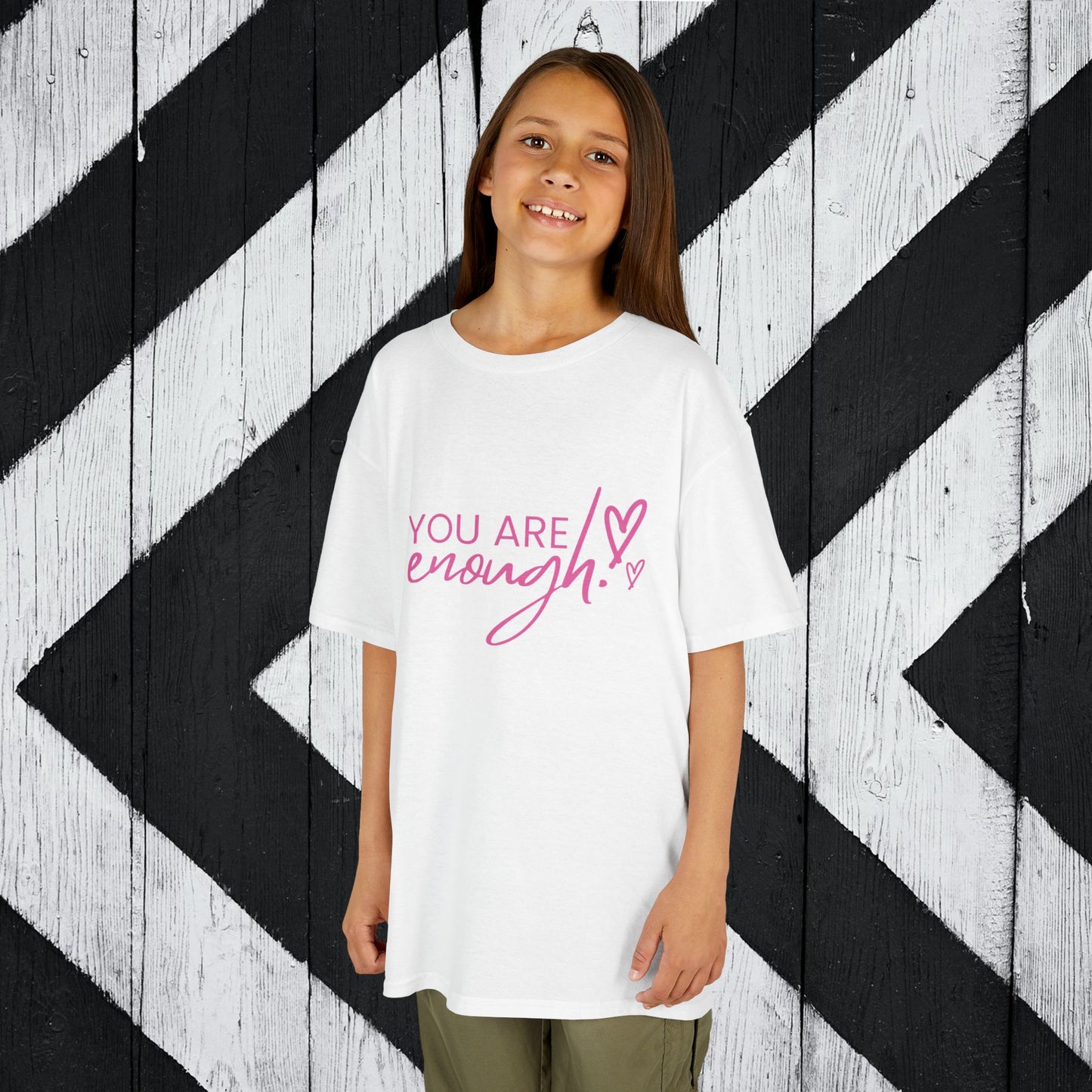 You Are Enough - Kids Heavy Cotton™ Tee