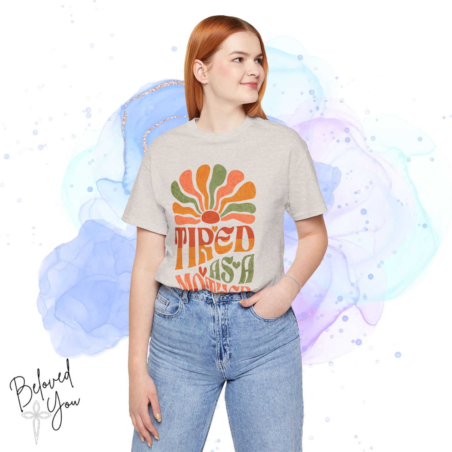 Tired as a Mother Vintage Tee - Jersey Short Sleeve Shirt