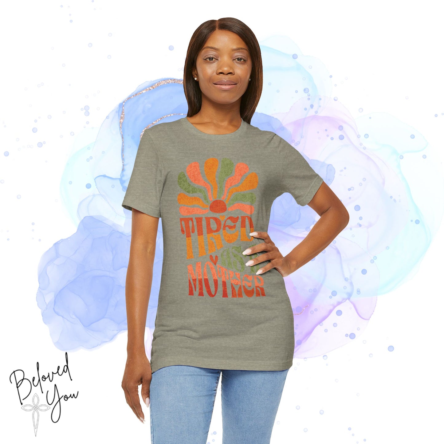 Tired as a Mother Vintage Tee - Jersey Short Sleeve Shirt