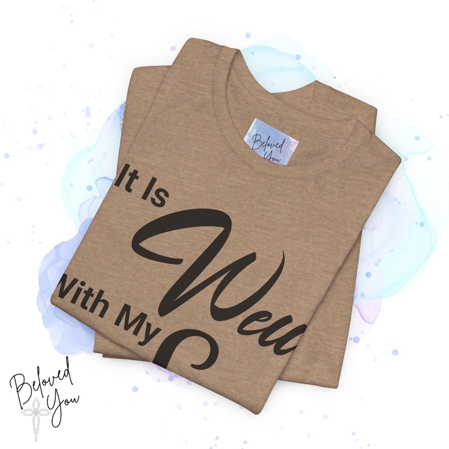"It Is Well With My Soul" Soulful Jersey Shirt