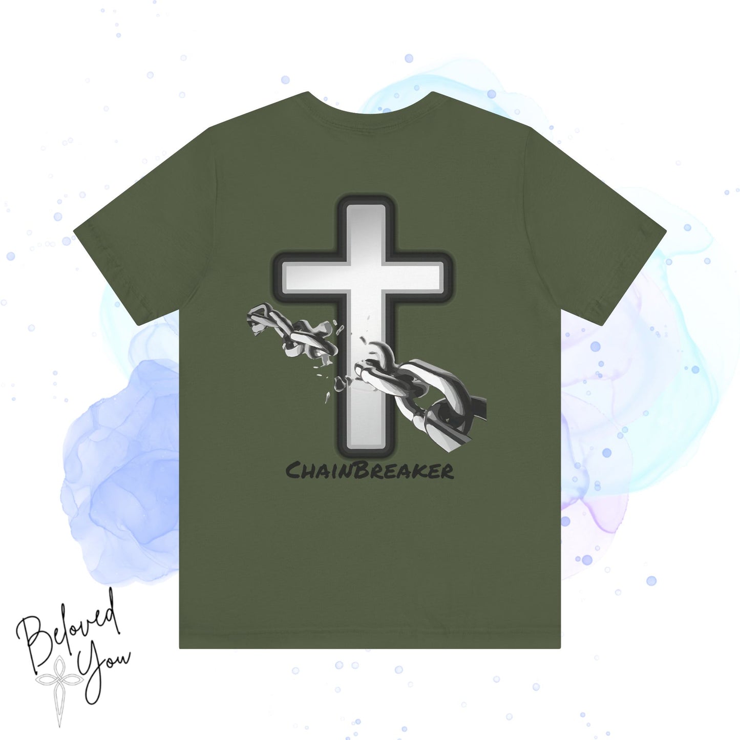 Inspirational Unisex Jersey Tee - 'ChainBreaker' and Isaiah 61 Design