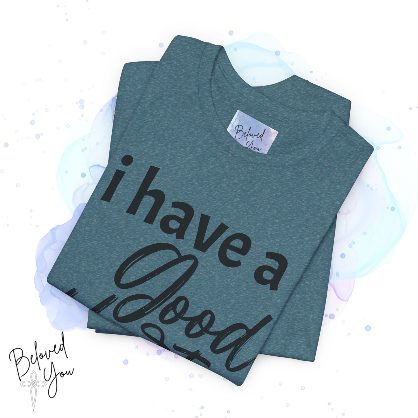 'I Have a Good Heart... But This Mouth' - Humorous Jersey Tee