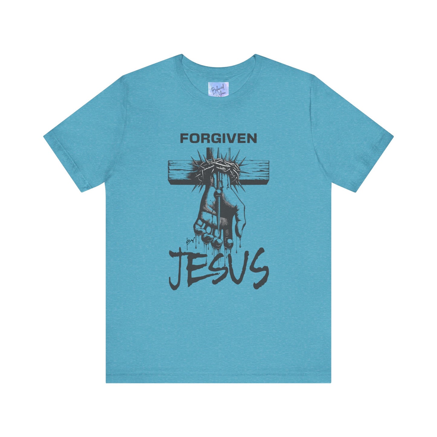 Forgiven By Jesus Short Sleeve Tee - Unisex T-Shirt