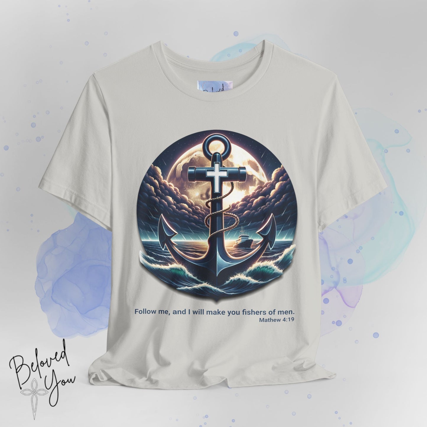 Follow Me, Fisher of Men - Unisex Jersey Short Sleeve Tee