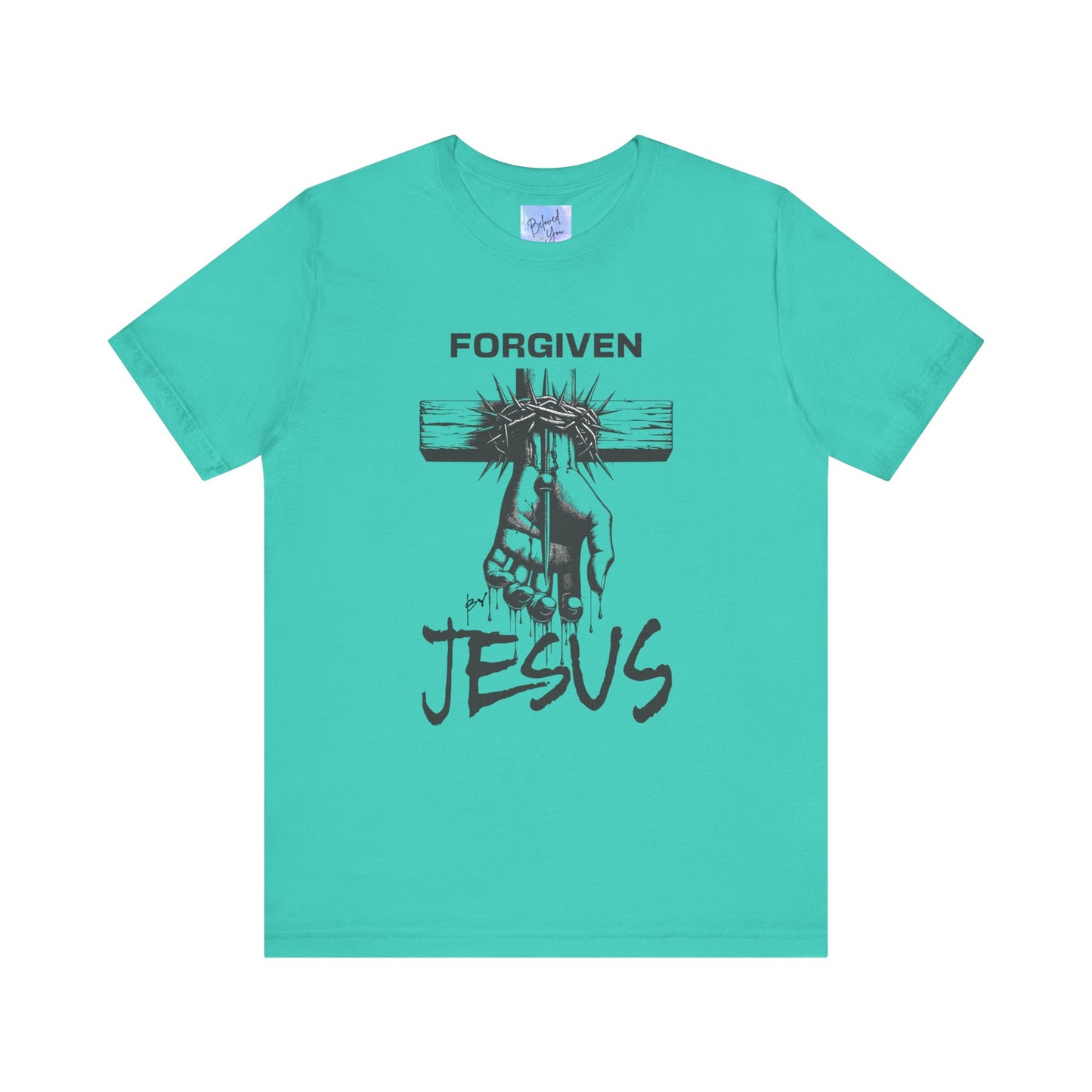 Forgiven By Jesus Short Sleeve Tee - Unisex T-Shirt