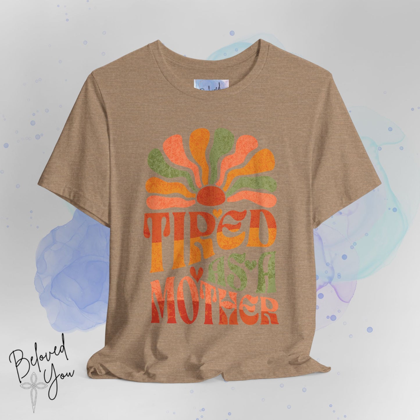 Tired as a Mother Vintage Tee - Jersey Short Sleeve Shirt