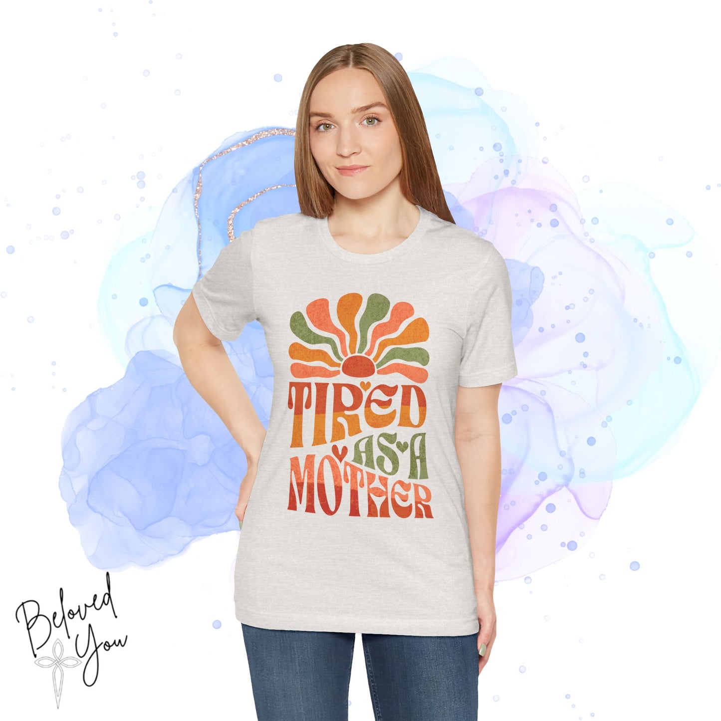 Tired as a Mother Vintage Tee - Jersey Short Sleeve Shirt