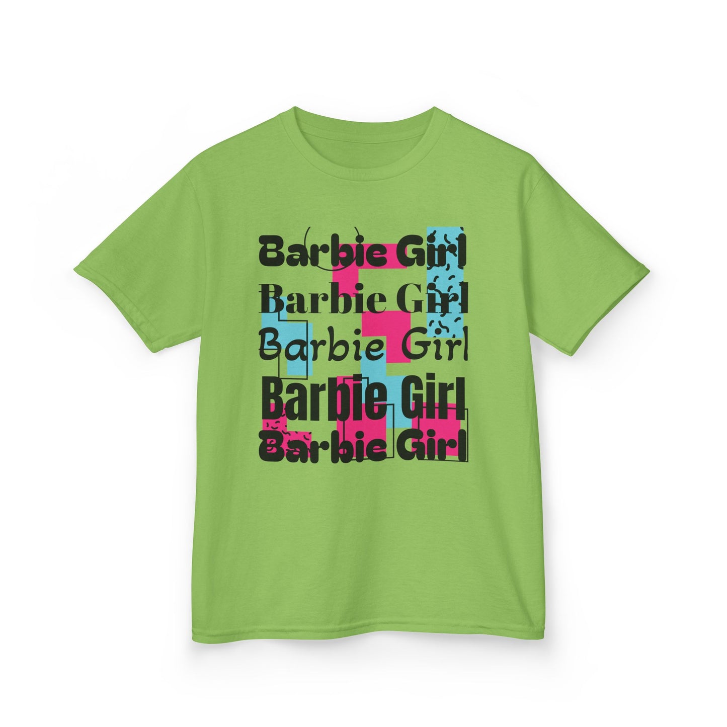 Barbie Girl Kids Heavy Cotton Tee - Fun and Stylish for Young Fans