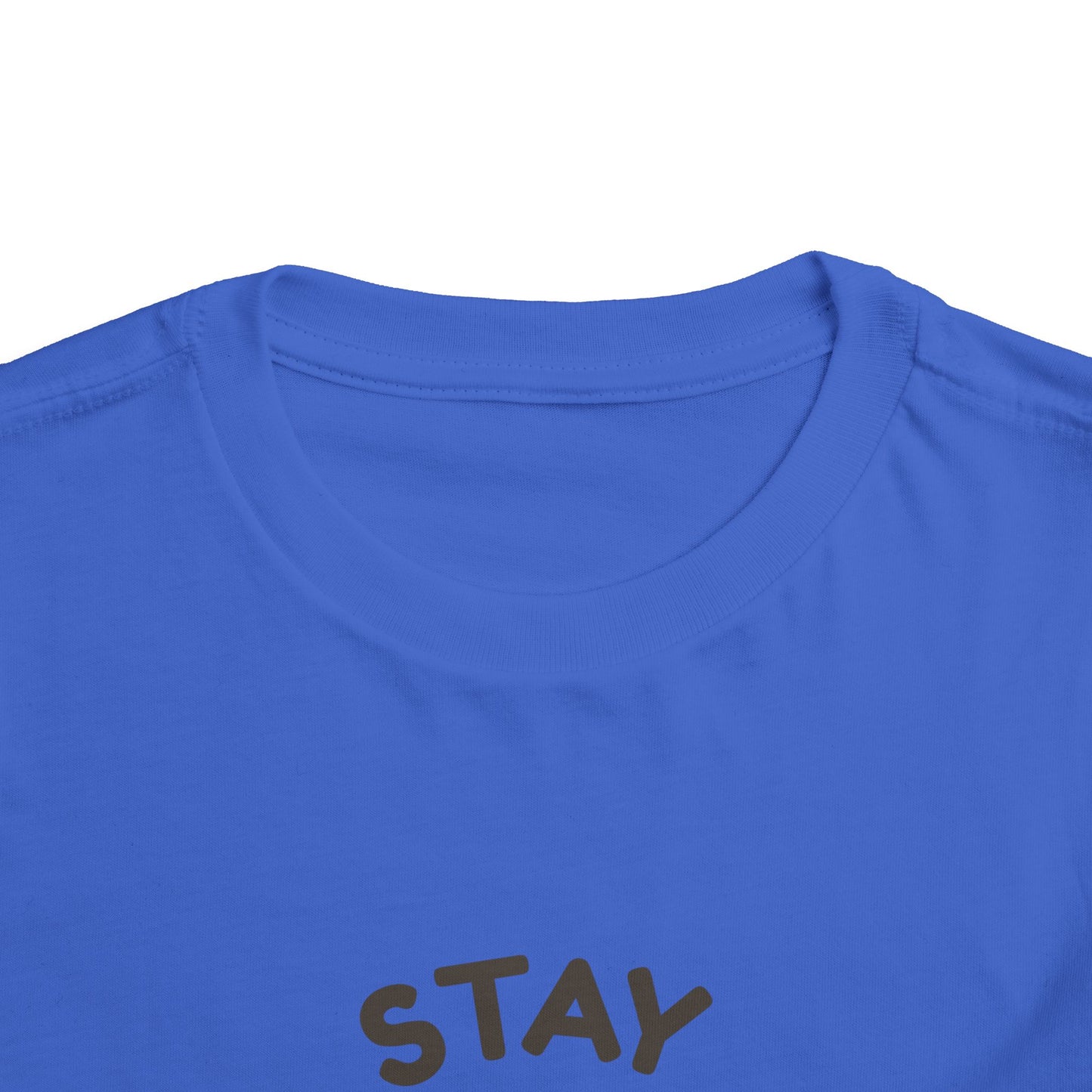 Stay Pawsitive Toddler Short Sleeve Tee - Adorable Dog Graphics for Playful Kids