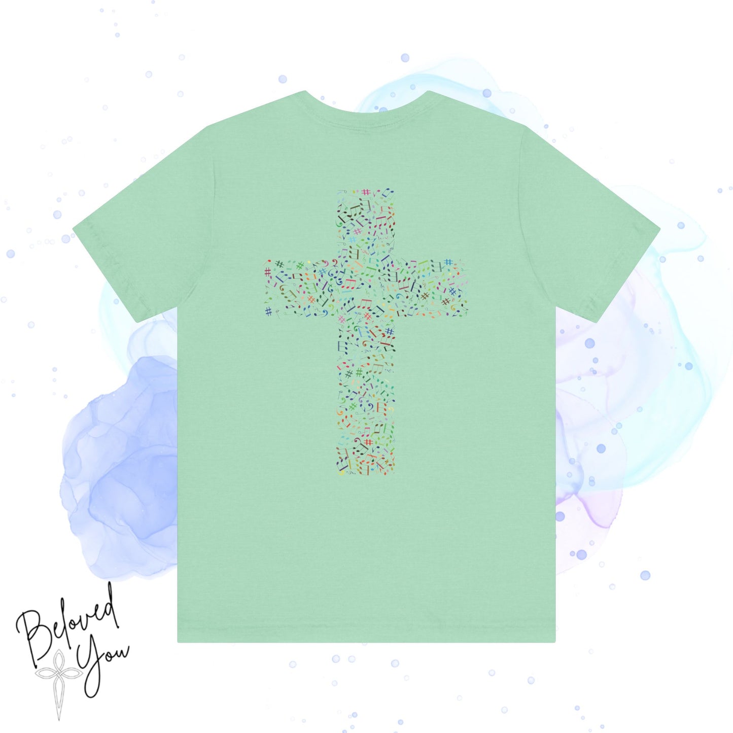 "I Will Sing" Cross Design - Inspirational Unisex Jersey Tee