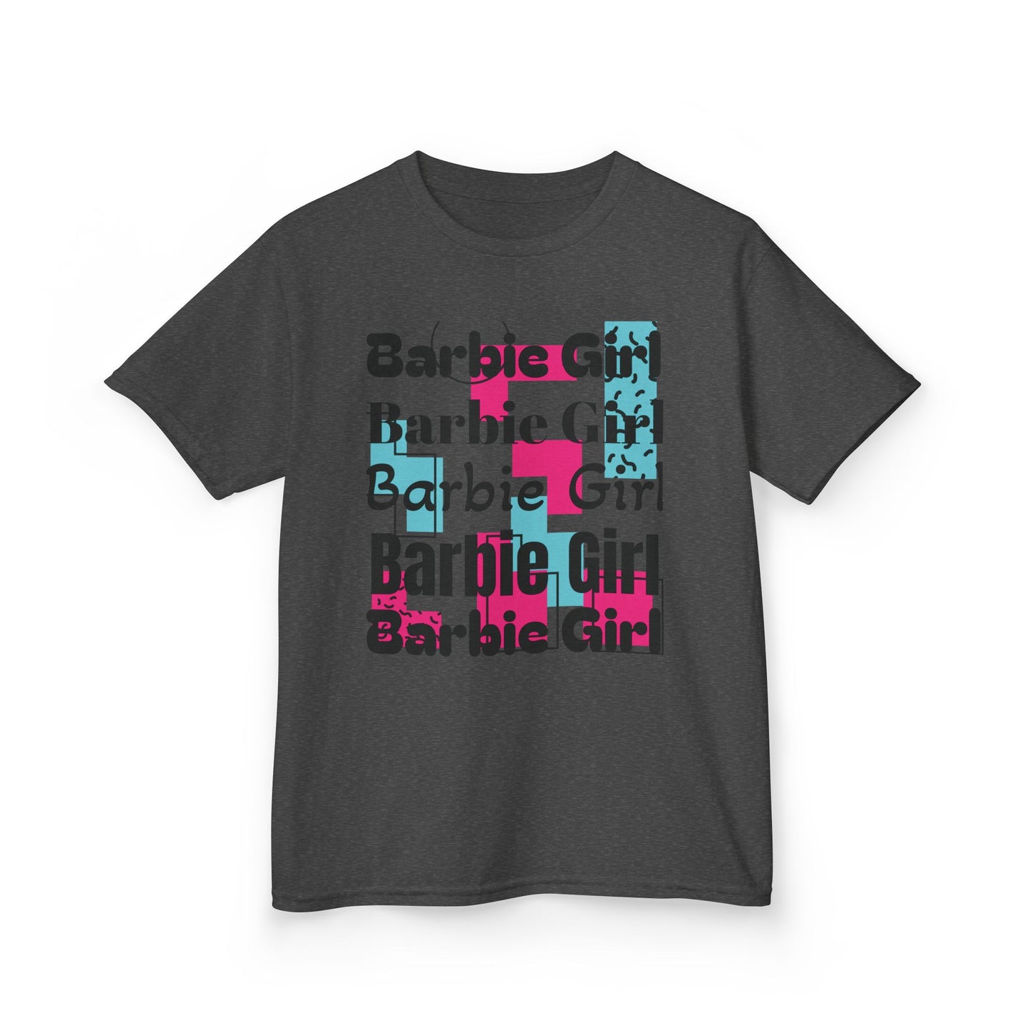 Barbie Girl Kids Heavy Cotton Tee - Fun and Stylish for Young Fans