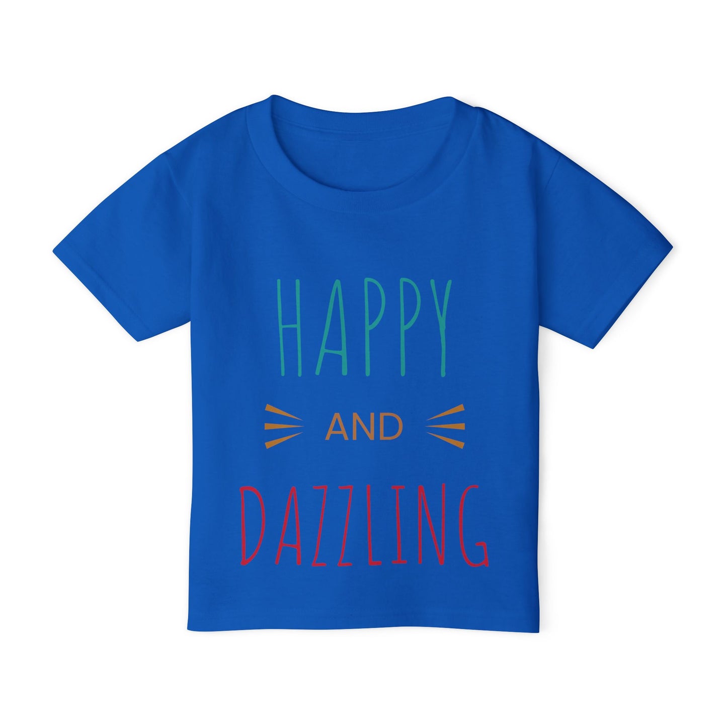 Happy and Dazzling Toddler T-Shirt | Fun Kids Apparel