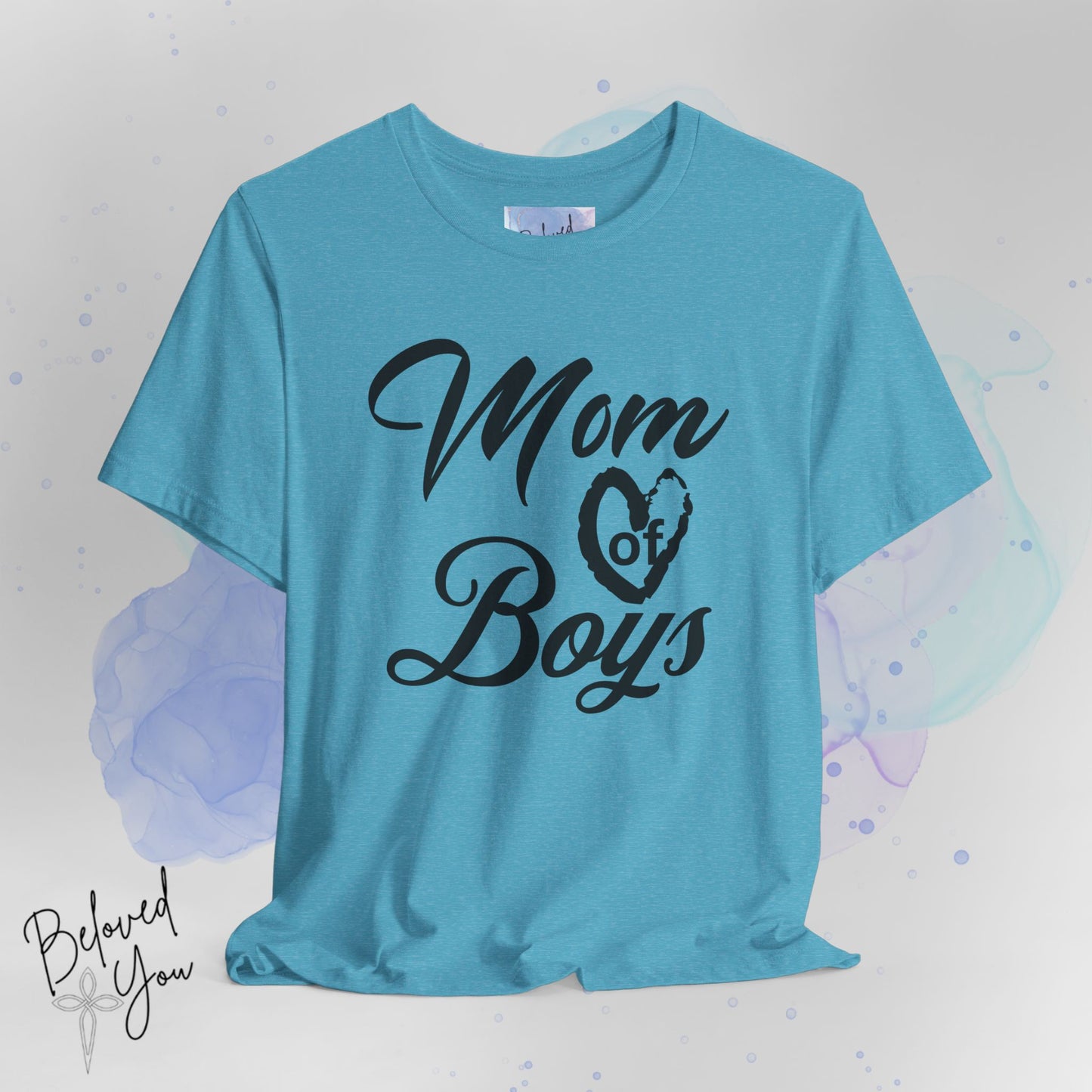 Mom of Boys Jersey Tee