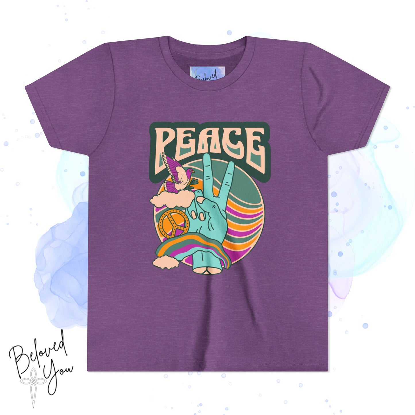 Youth Peace- Retro Short Sleeve Tee