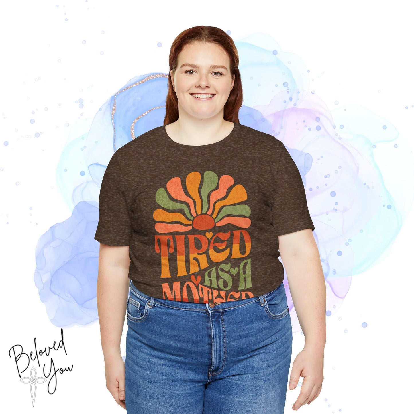Tired as a Mother Vintage Tee - Jersey Short Sleeve Shirt