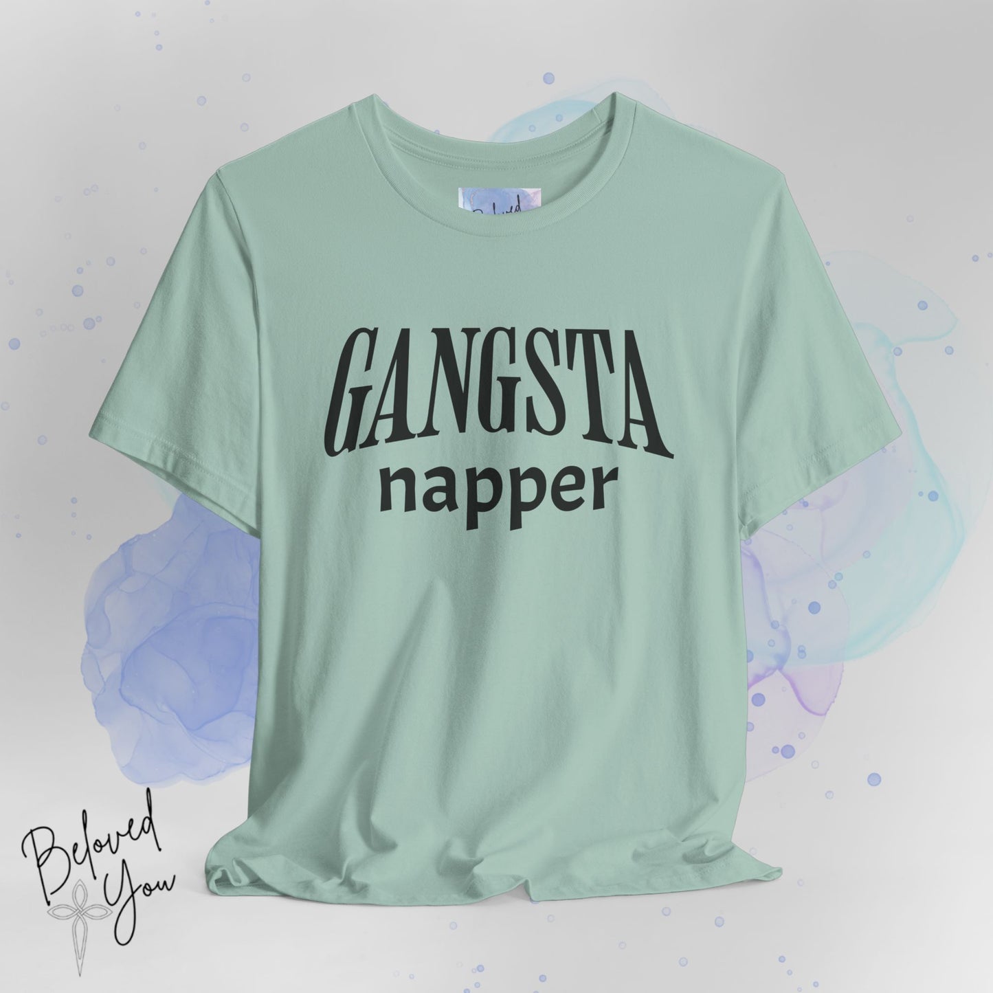 Gangsta Napper Jersey Tee - T-Shirt for Relaxation Lovers