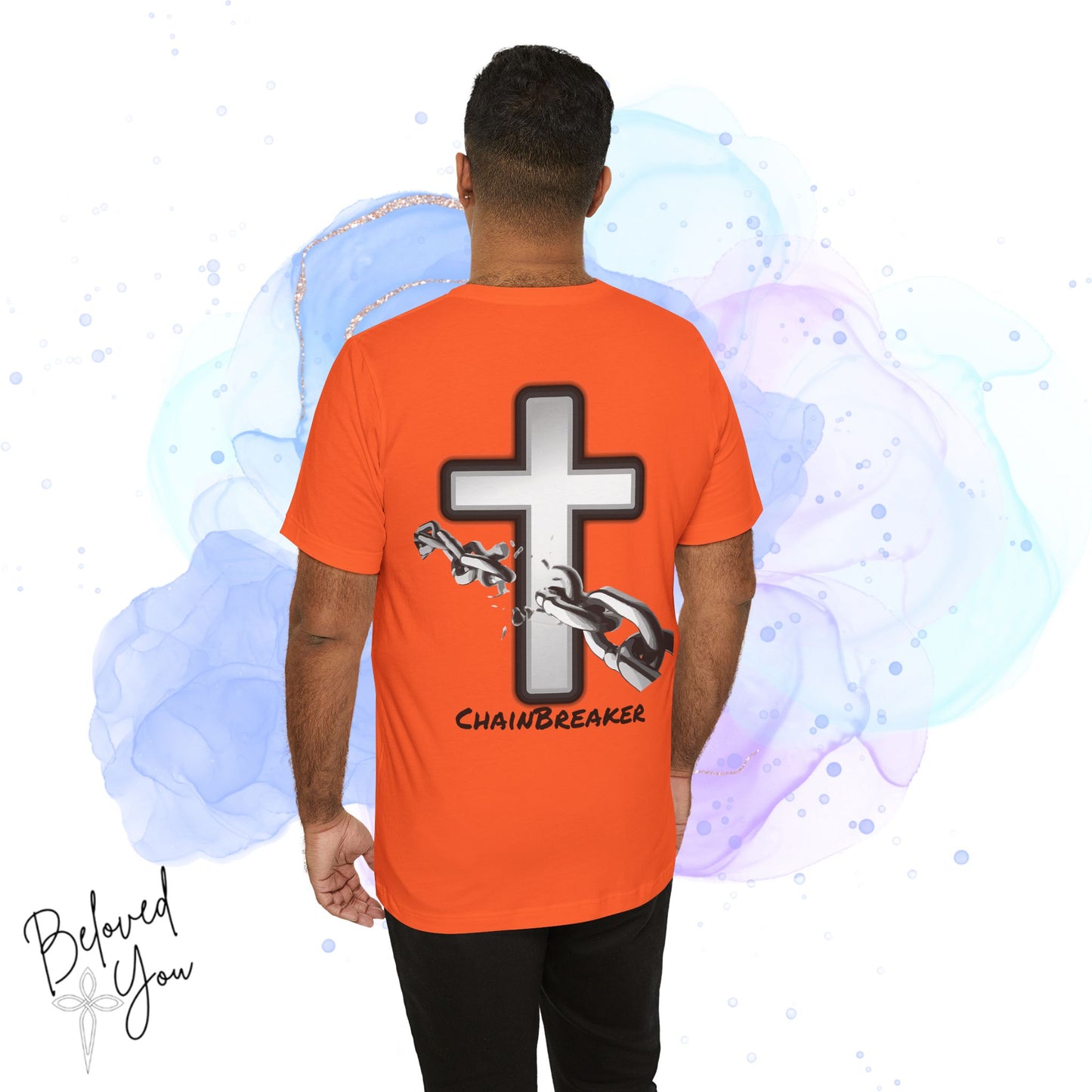 Inspirational Unisex Jersey Tee - 'ChainBreaker' and Isaiah 61 Design