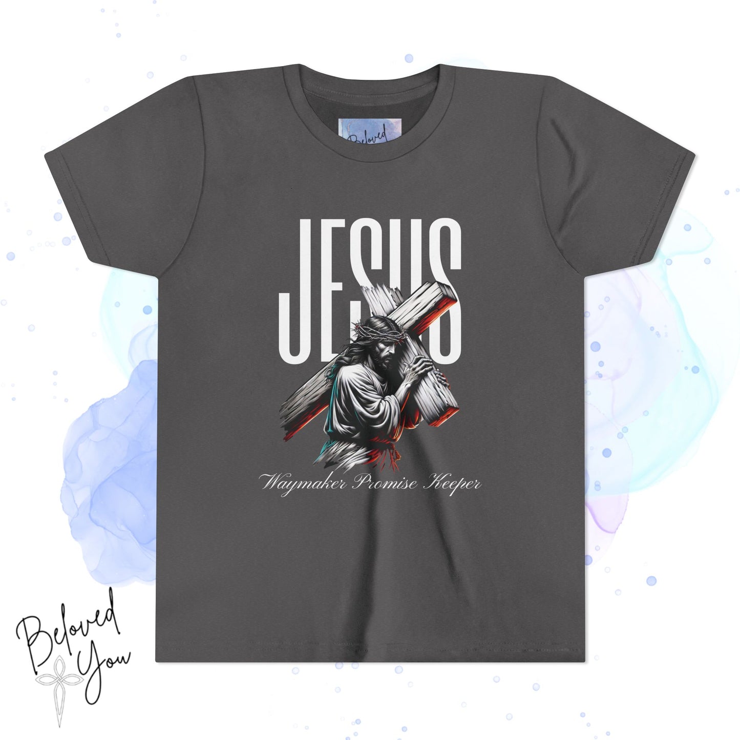 'Jesus Waymaker Promise Keeper' Youth Spiritual Tee