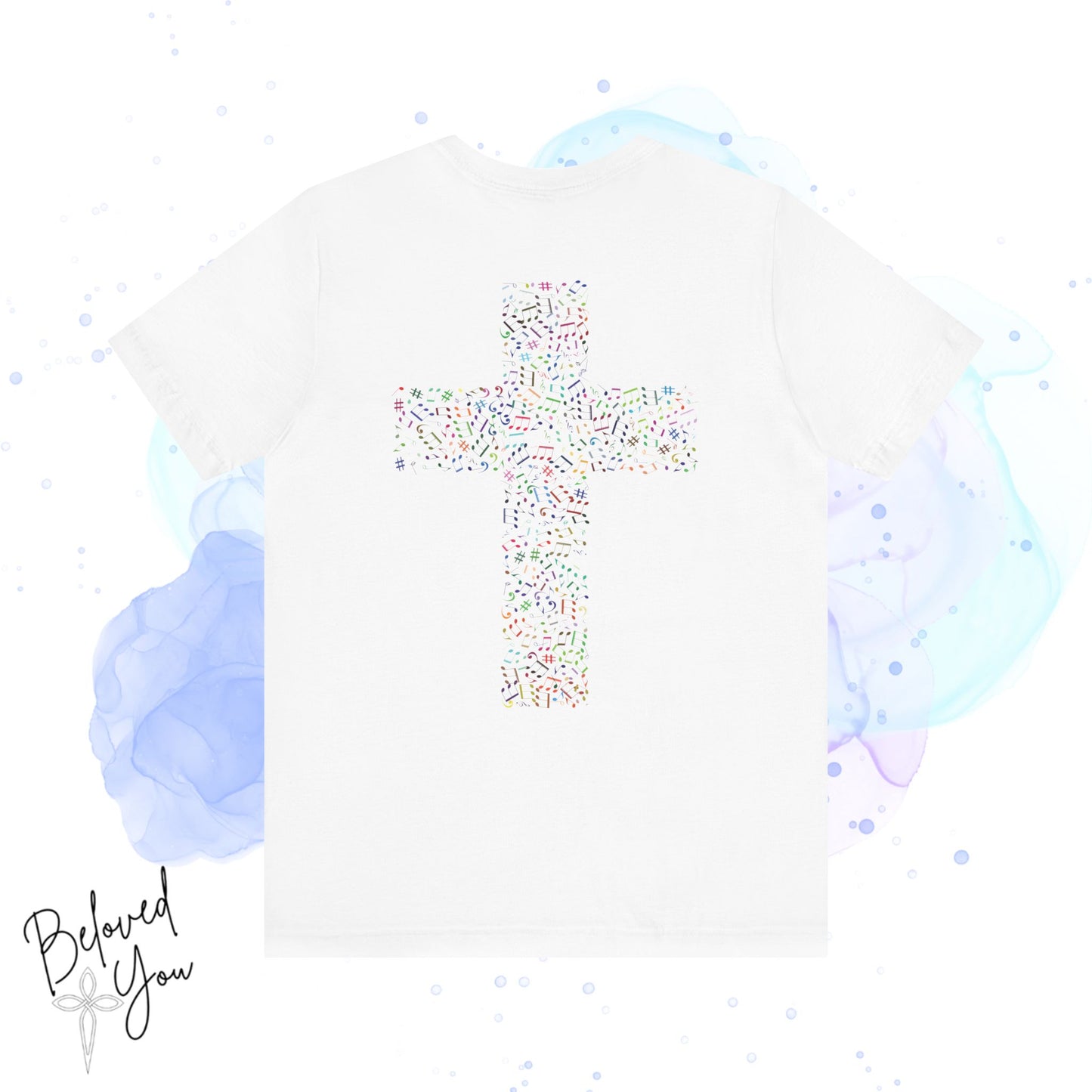 "I Will Sing" Cross Design - Inspirational Unisex Jersey Tee