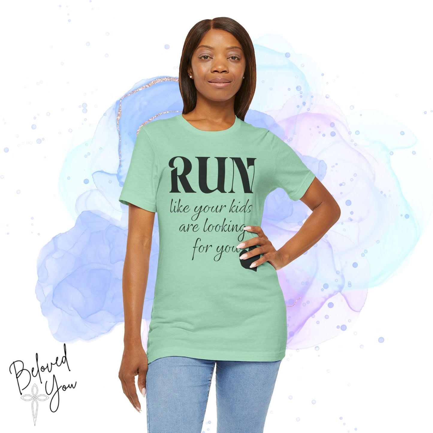 Run Like Your Kids Are Looking For You - Jersey Short Sleeve T-Shirt