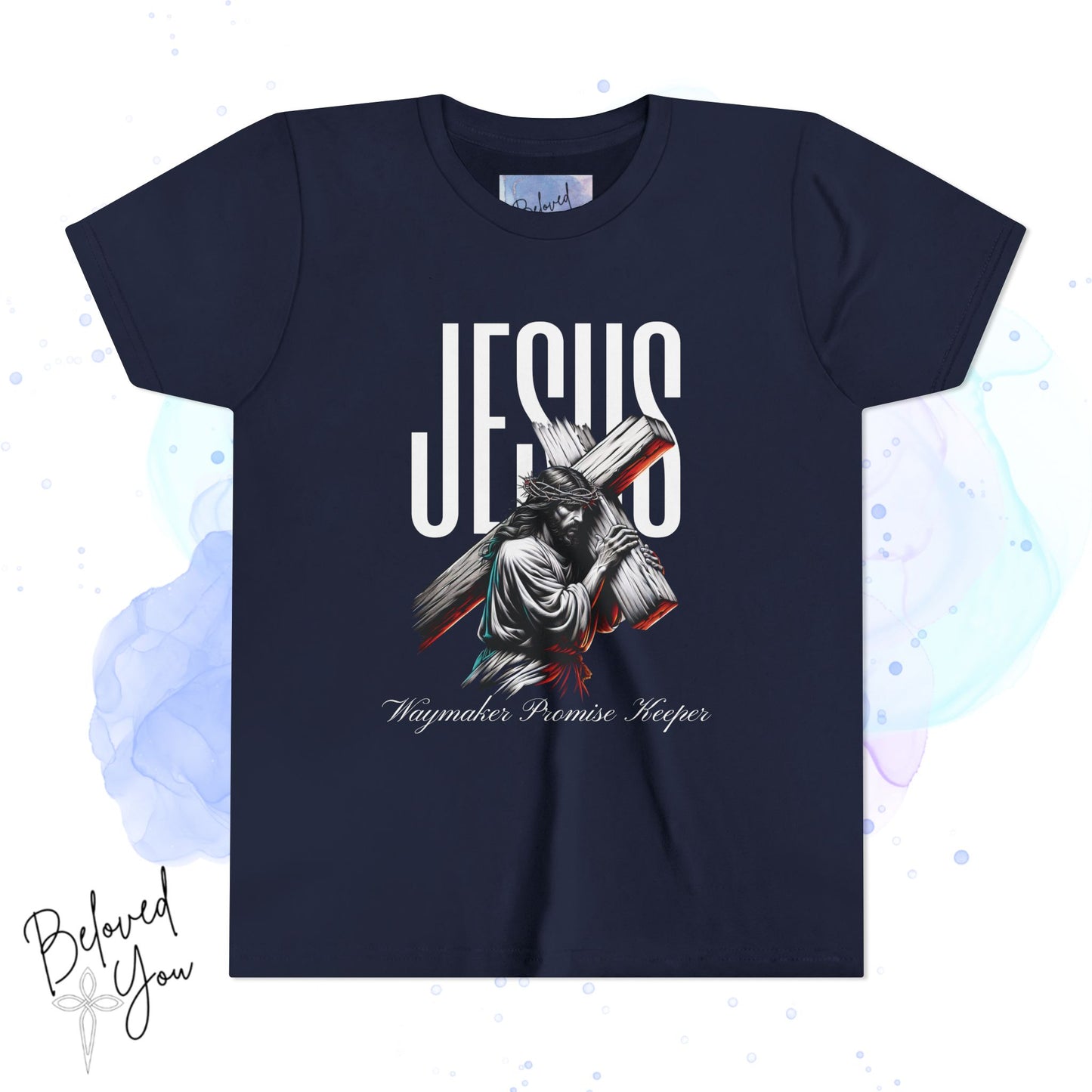 'Jesus Waymaker Promise Keeper' Youth Spiritual Tee