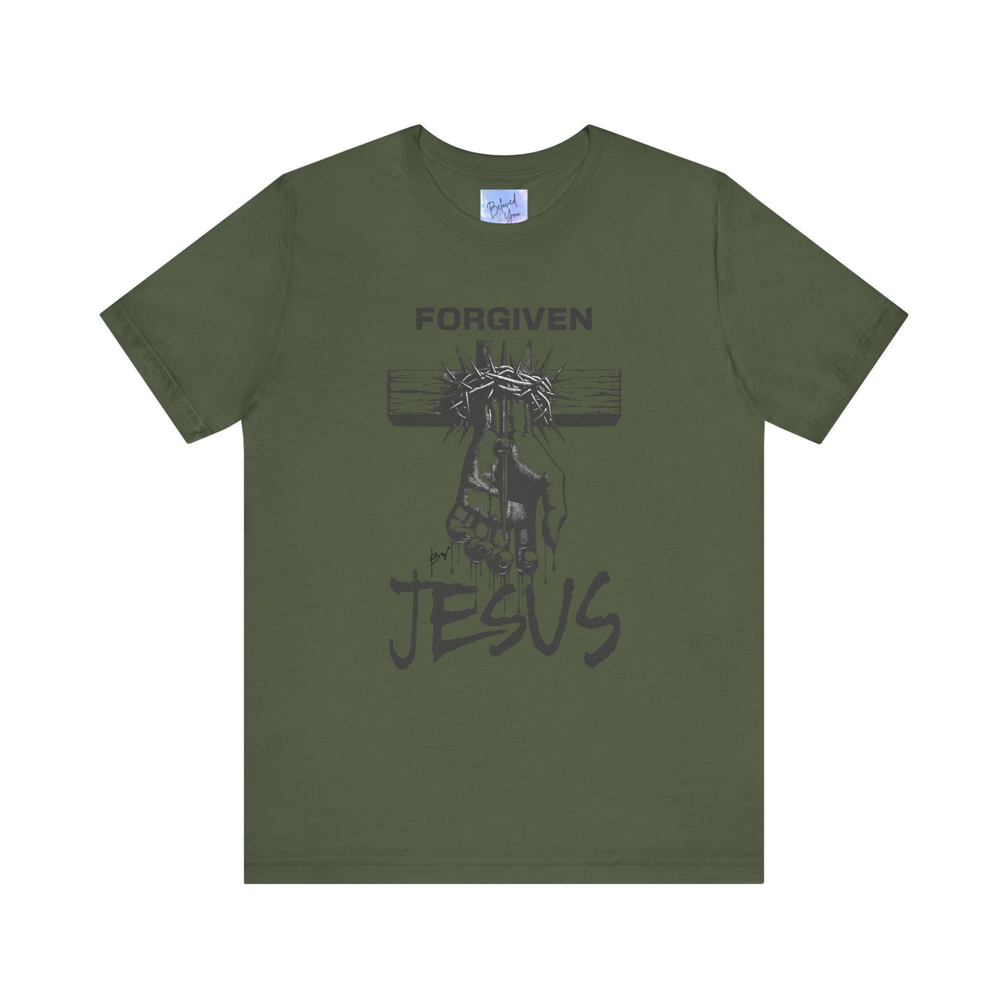 Forgiven By Jesus Short Sleeve Tee - Unisex T-Shirt