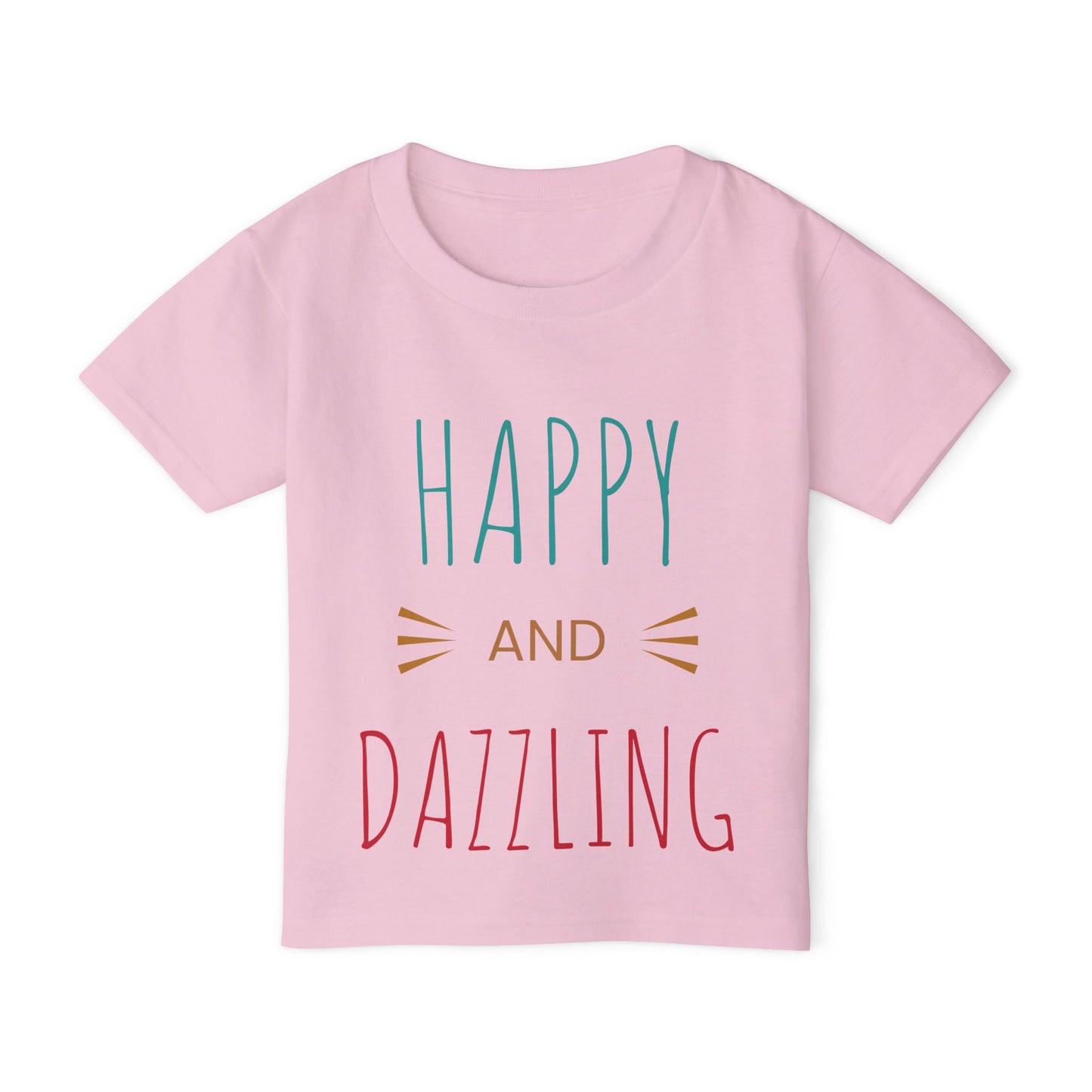 Happy and Dazzling Toddler T-Shirt | Fun Kids Apparel