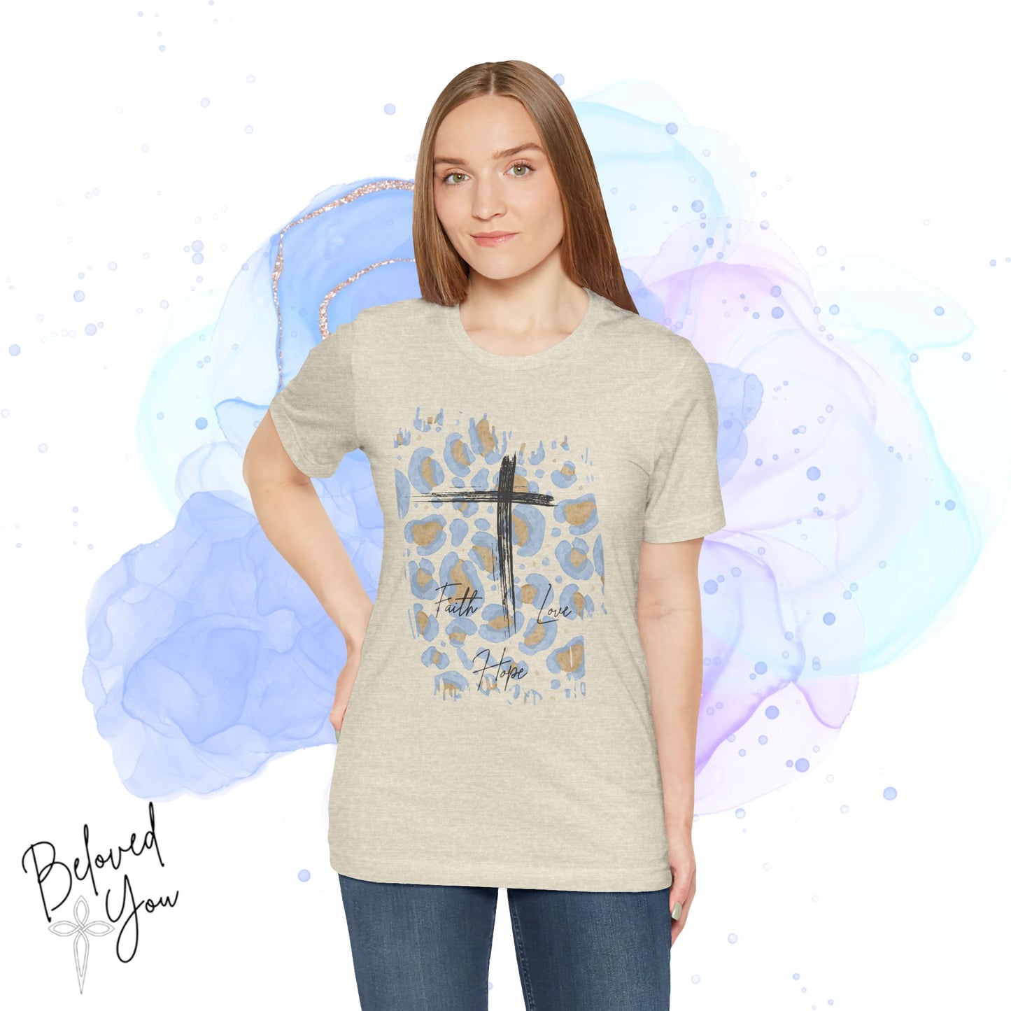 Faith, Love, Hope Short Sleeve Tee
