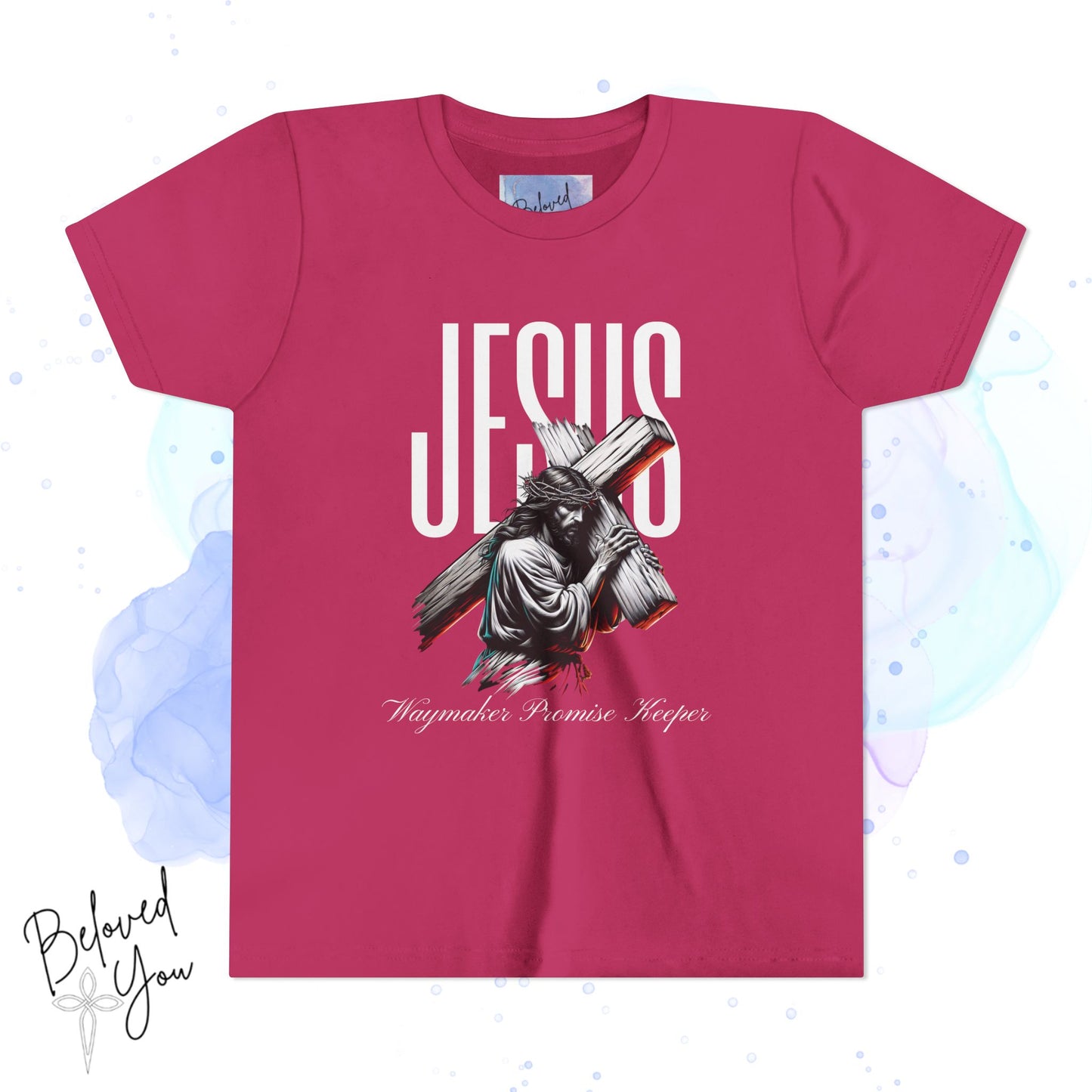 'Jesus Waymaker Promise Keeper' Youth Spiritual Tee