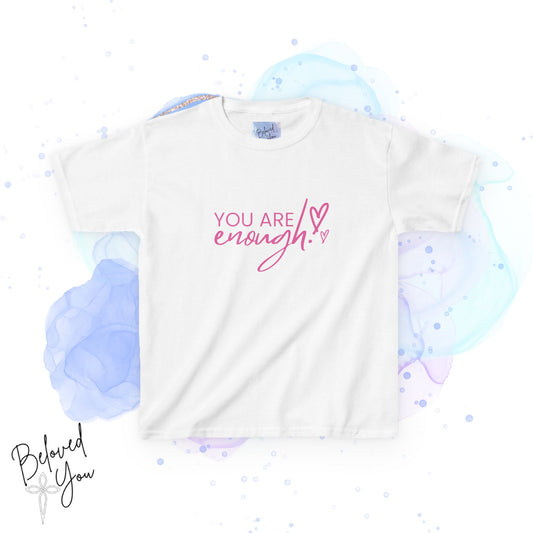 You Are Enough - Kids Heavy Cotton™ Tee