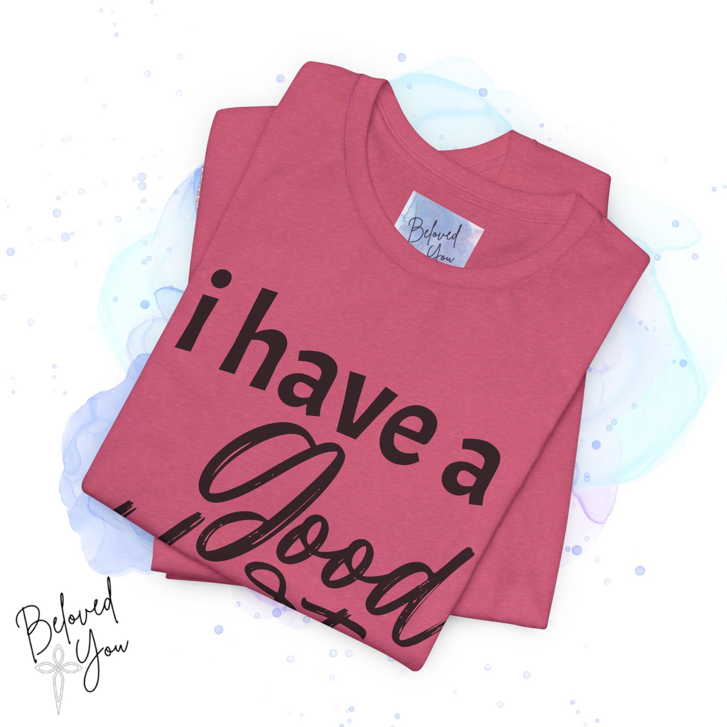 'I Have a Good Heart... But This Mouth' - Humorous Jersey Tee