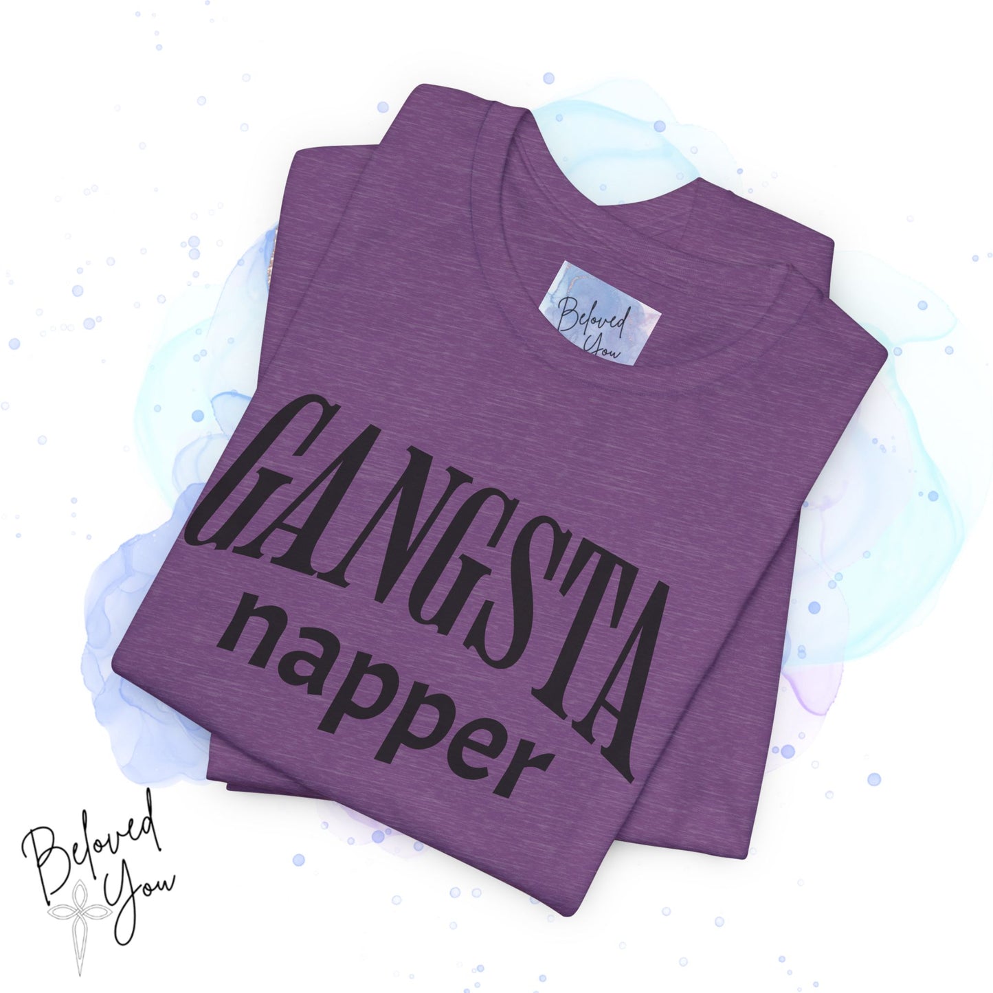 Gangsta Napper Jersey Tee - T-Shirt for Relaxation Lovers