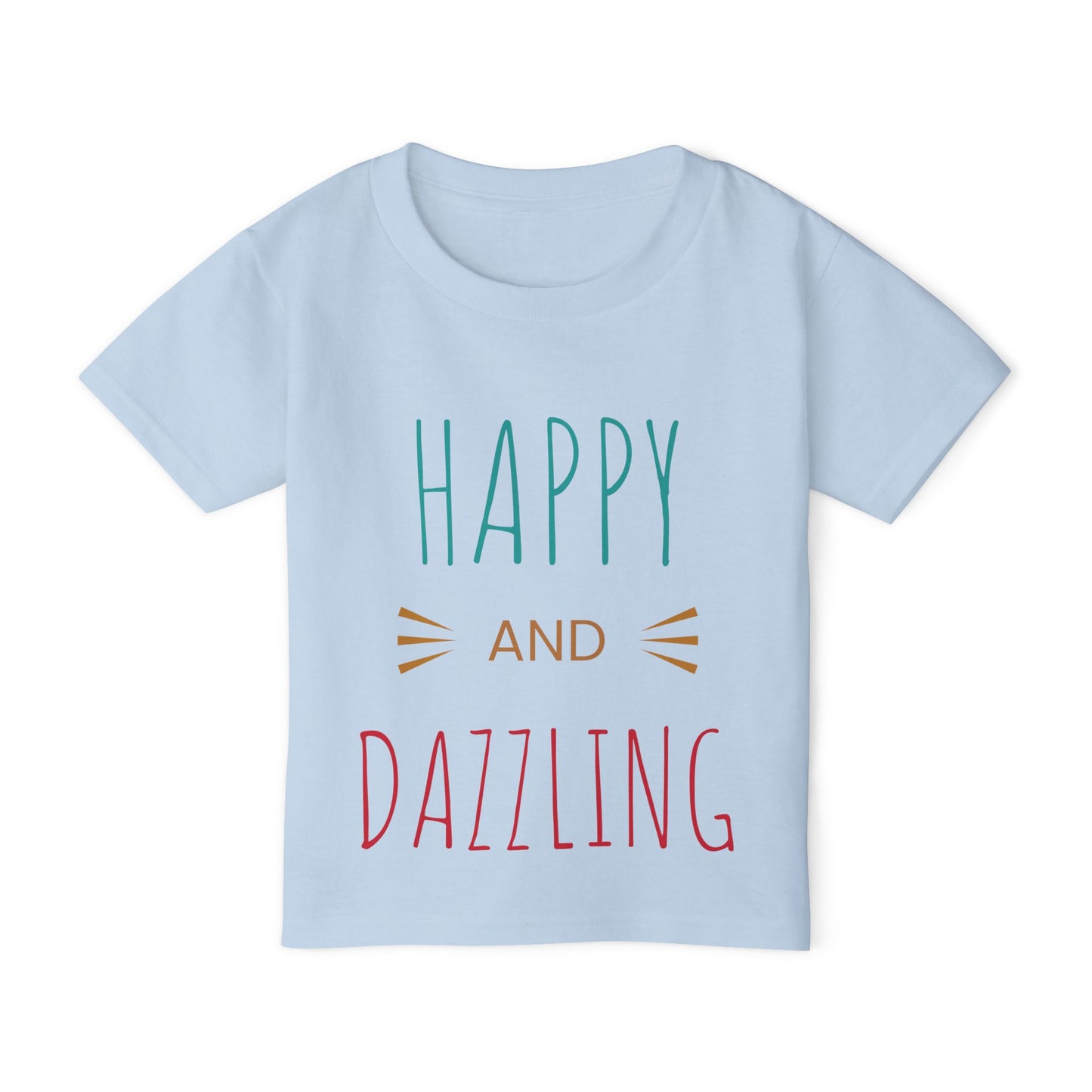 Happy and Dazzling Toddler T-Shirt | Fun Kids Apparel