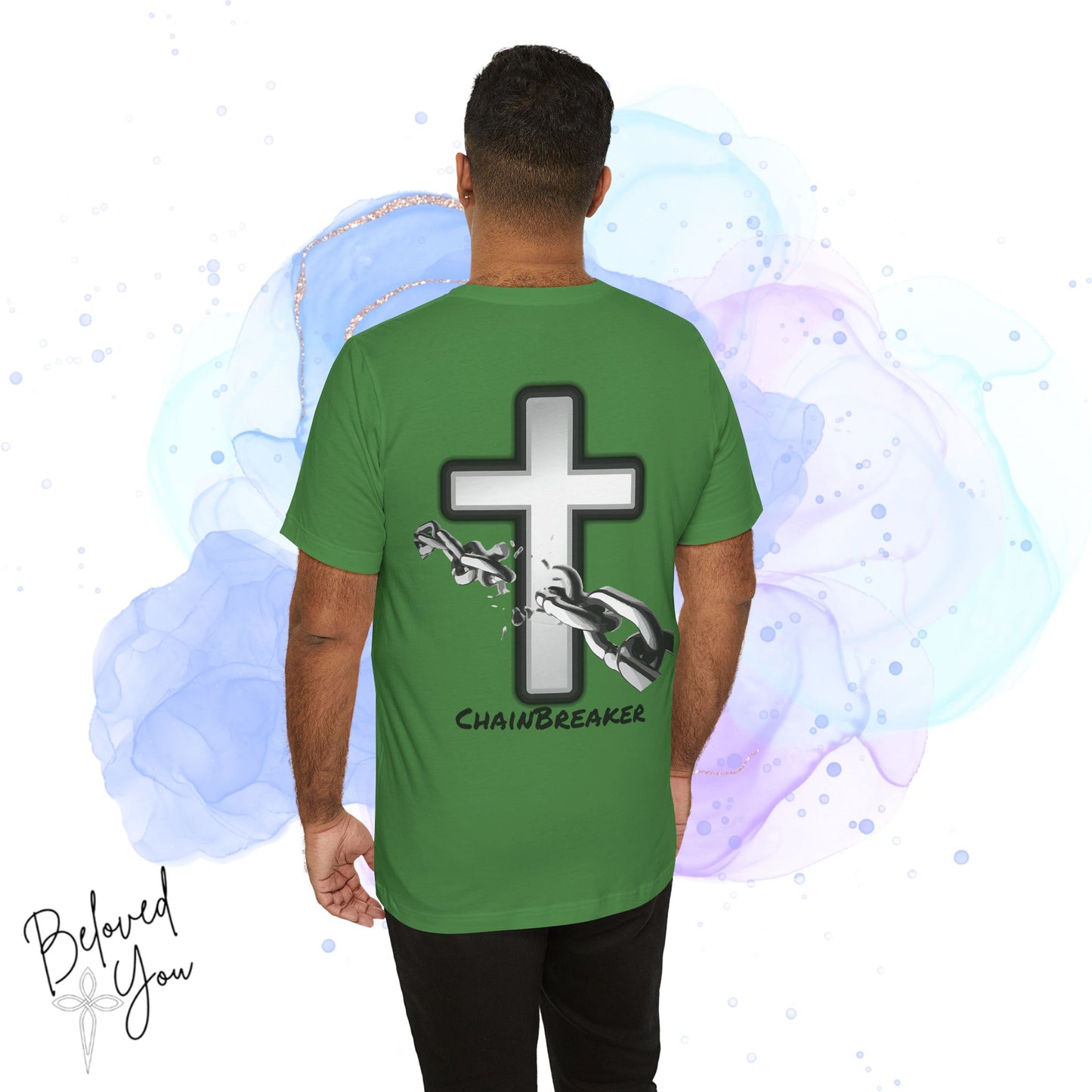 Inspirational Unisex Jersey Tee - 'ChainBreaker' and Isaiah 61 Design