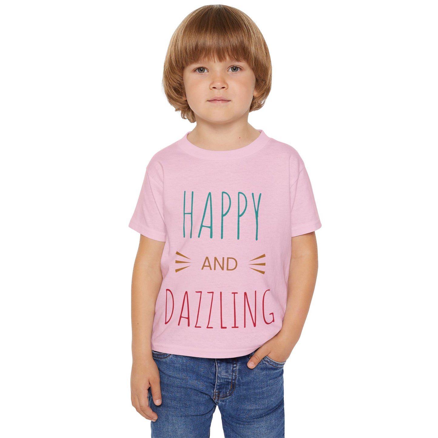 Happy and Dazzling Toddler T-Shirt | Fun Kids Apparel