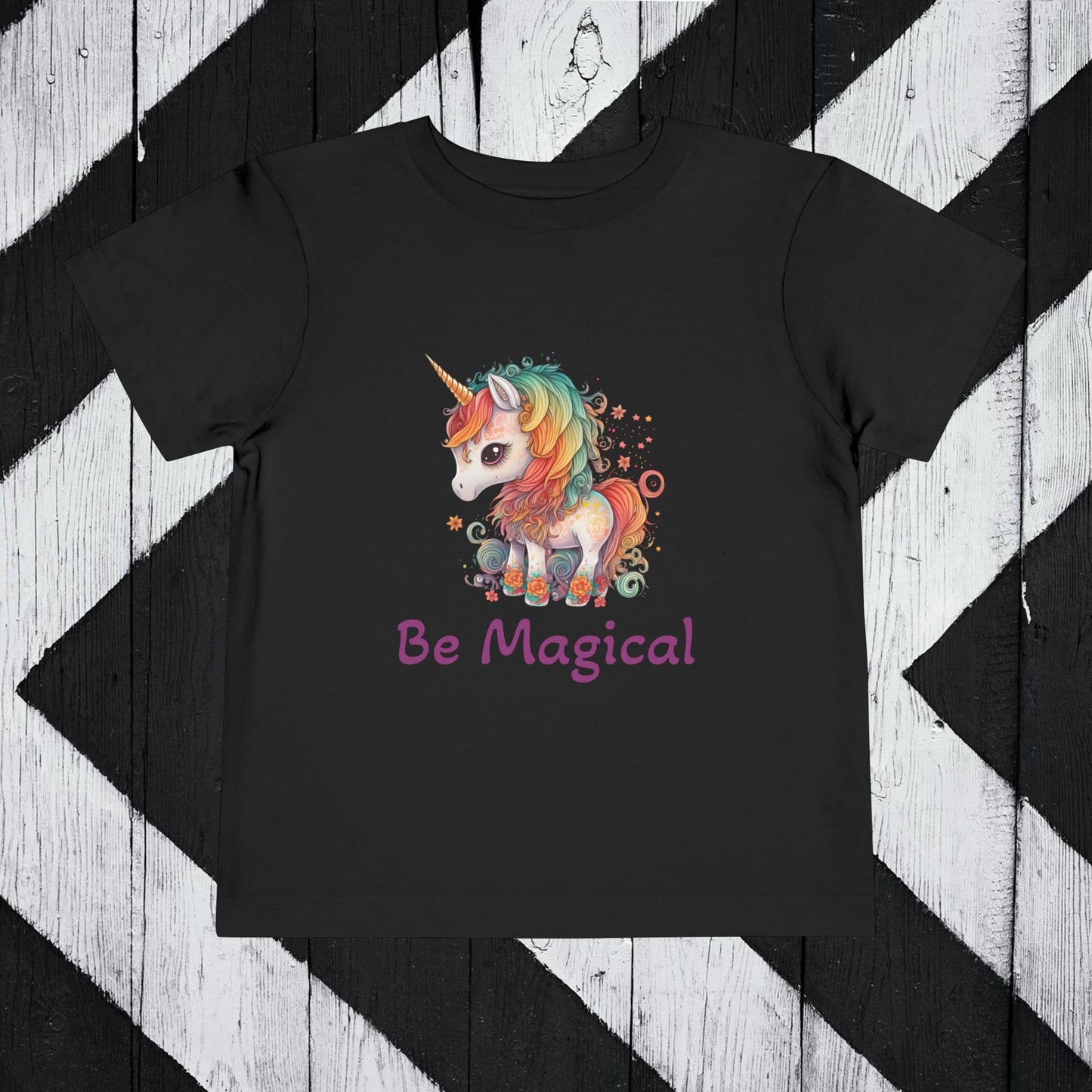 Be Magical Unicorn Toddler Tee - Cute Kids T-Shirt for Playful Adventures