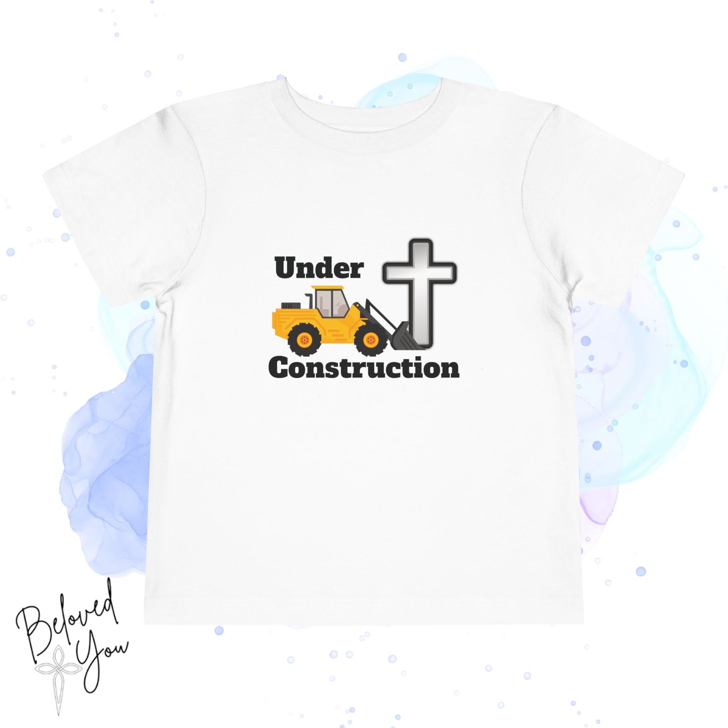 'Under Construction' - Toddler Short Sleeve Tee - Design for Little Builders