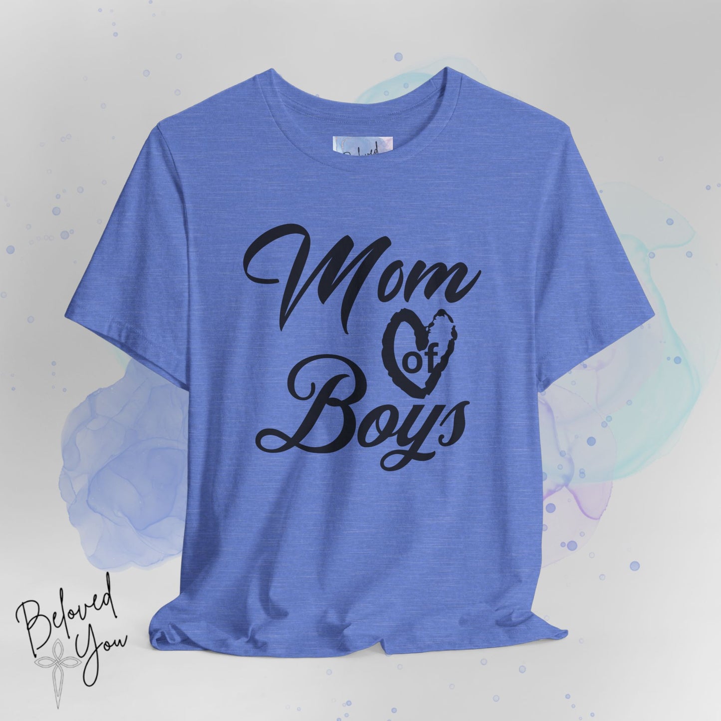 Mom of Boys Jersey Tee