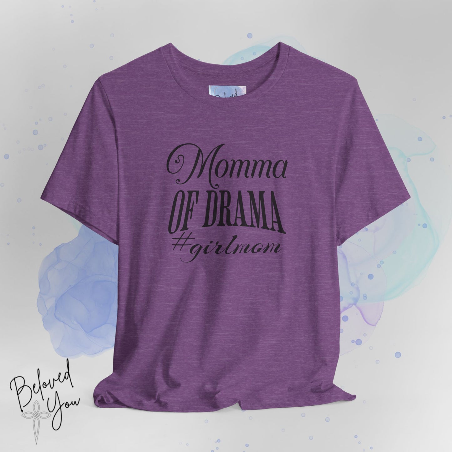 Momma of Drama #GirlMom Jersey Tee