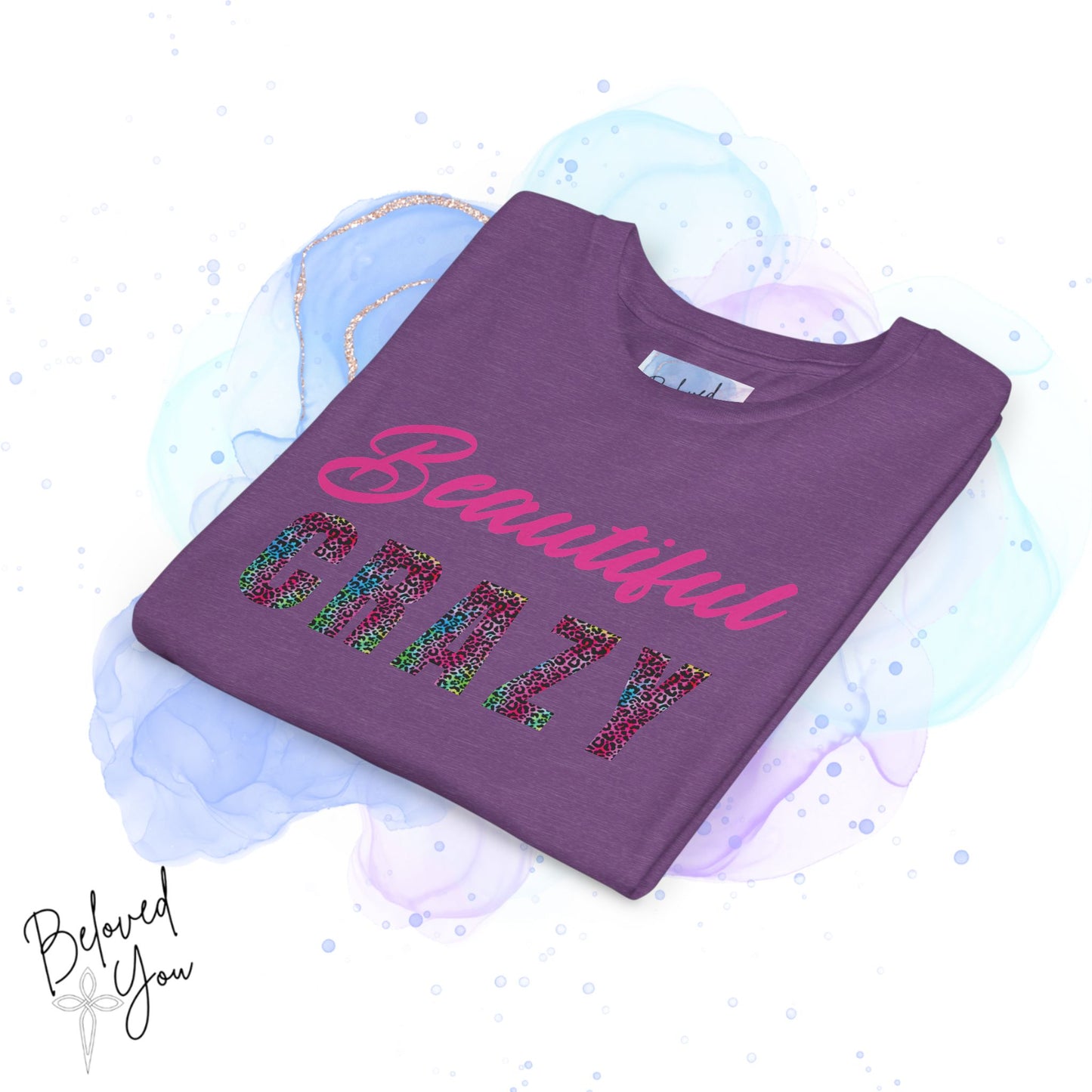 Beautiful Crazy Youth Short Sleeve Tee - Fun & Trendy Kids T-Shirt for Young Fashionistas