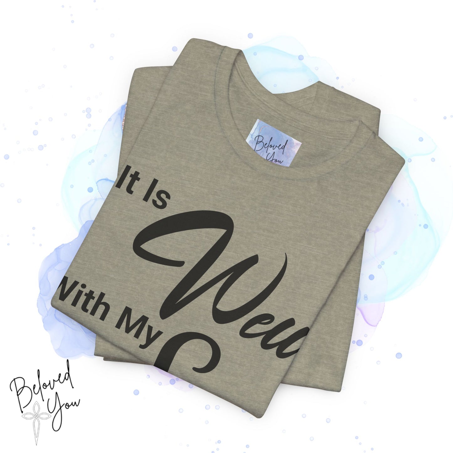 "It Is Well With My Soul" Soulful Jersey Shirt