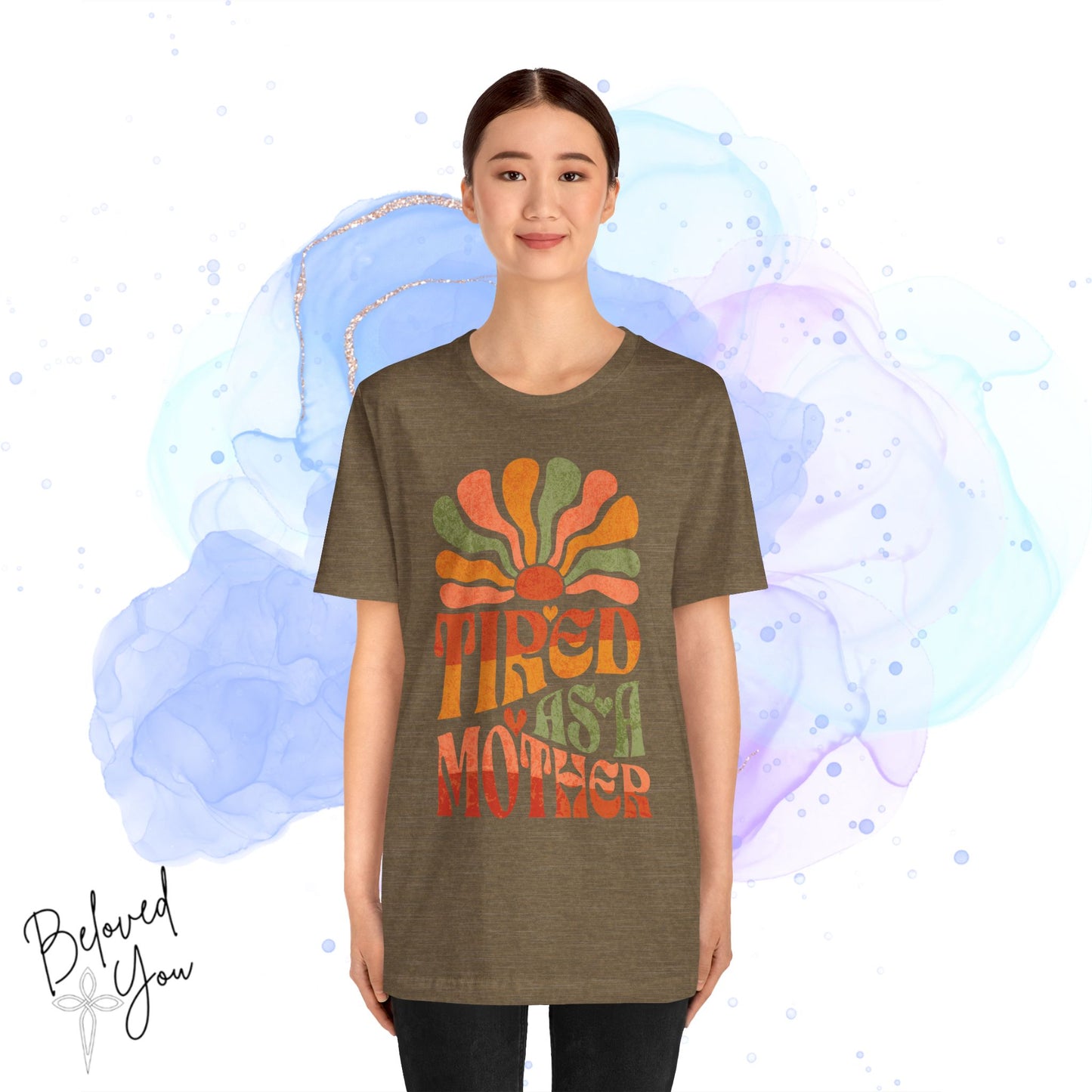 Tired as a Mother Vintage Tee - Jersey Short Sleeve Shirt
