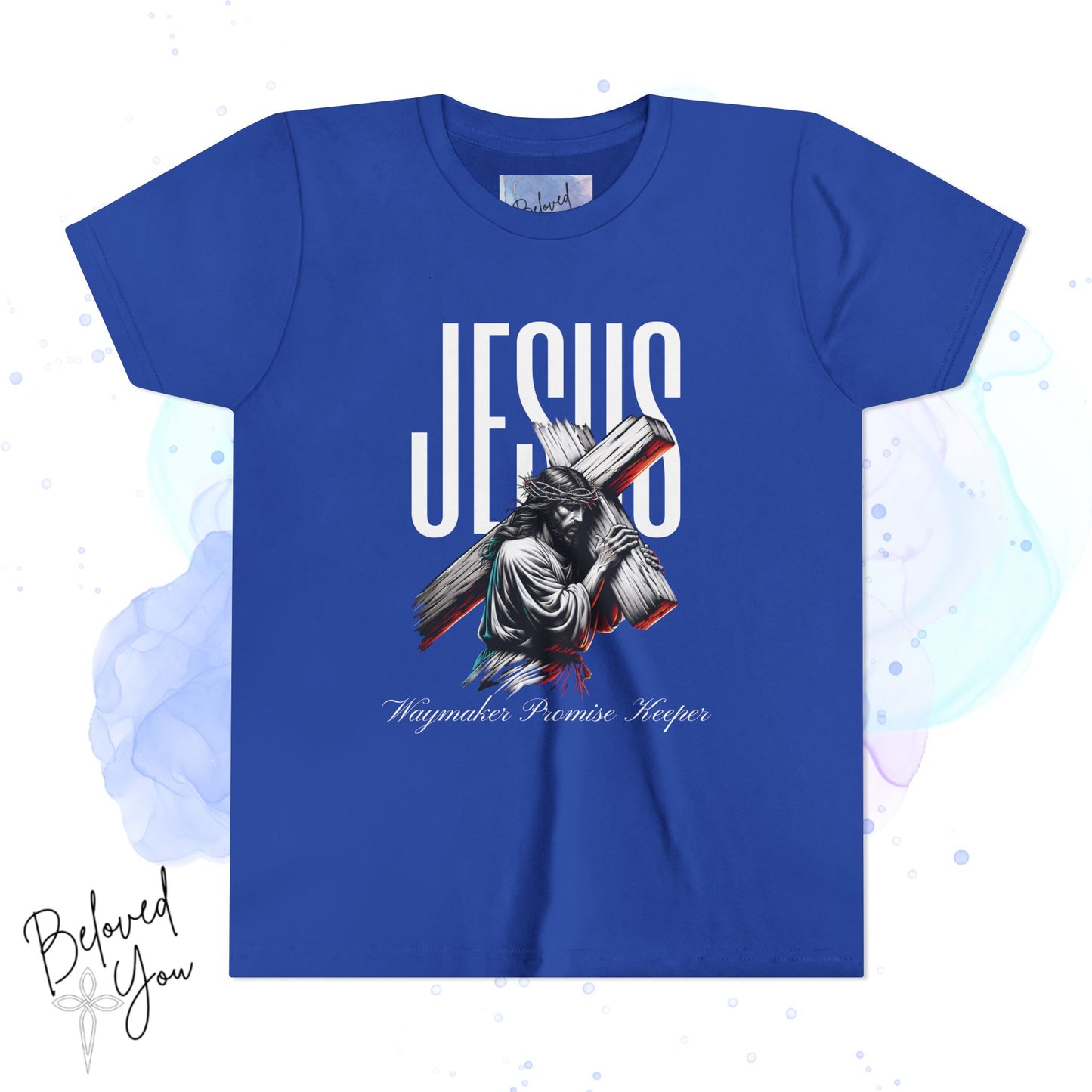 'Jesus Waymaker Promise Keeper' Youth Spiritual Tee