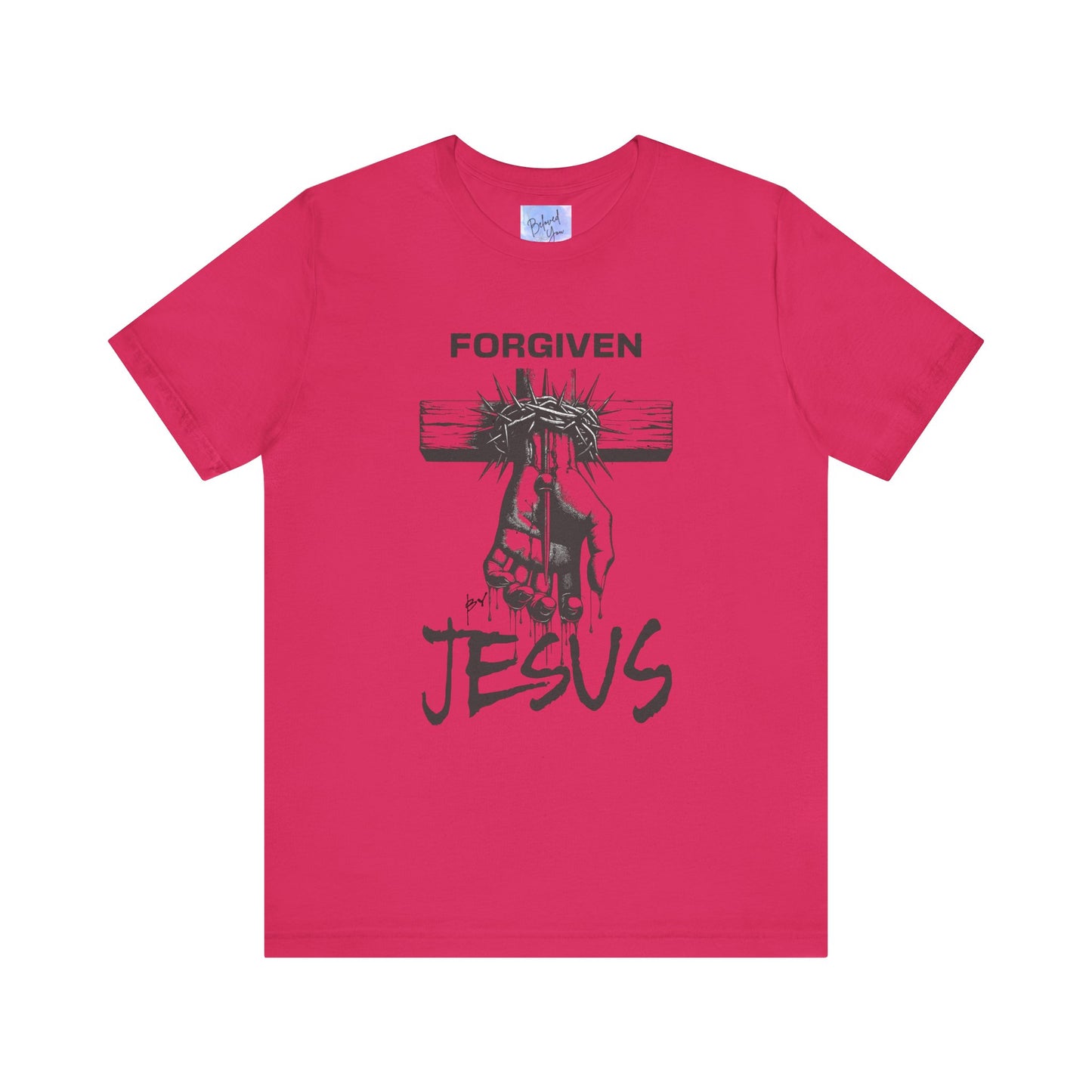 Forgiven By Jesus Short Sleeve Tee - Unisex T-Shirt