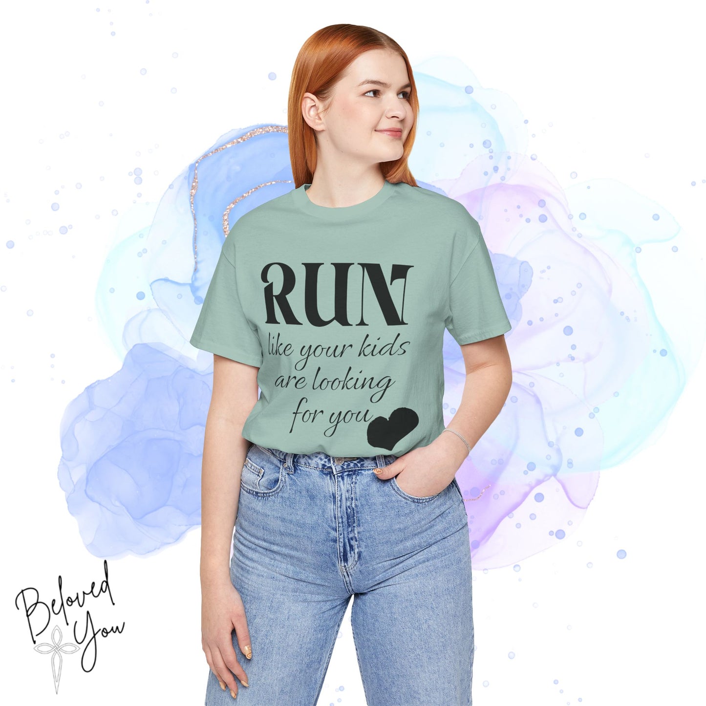 Run Like Your Kids Are Looking For You - Jersey Short Sleeve T-Shirt