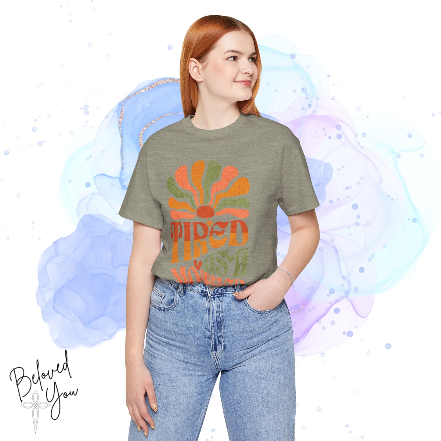 Tired as a Mother Vintage Tee - Jersey Short Sleeve Shirt