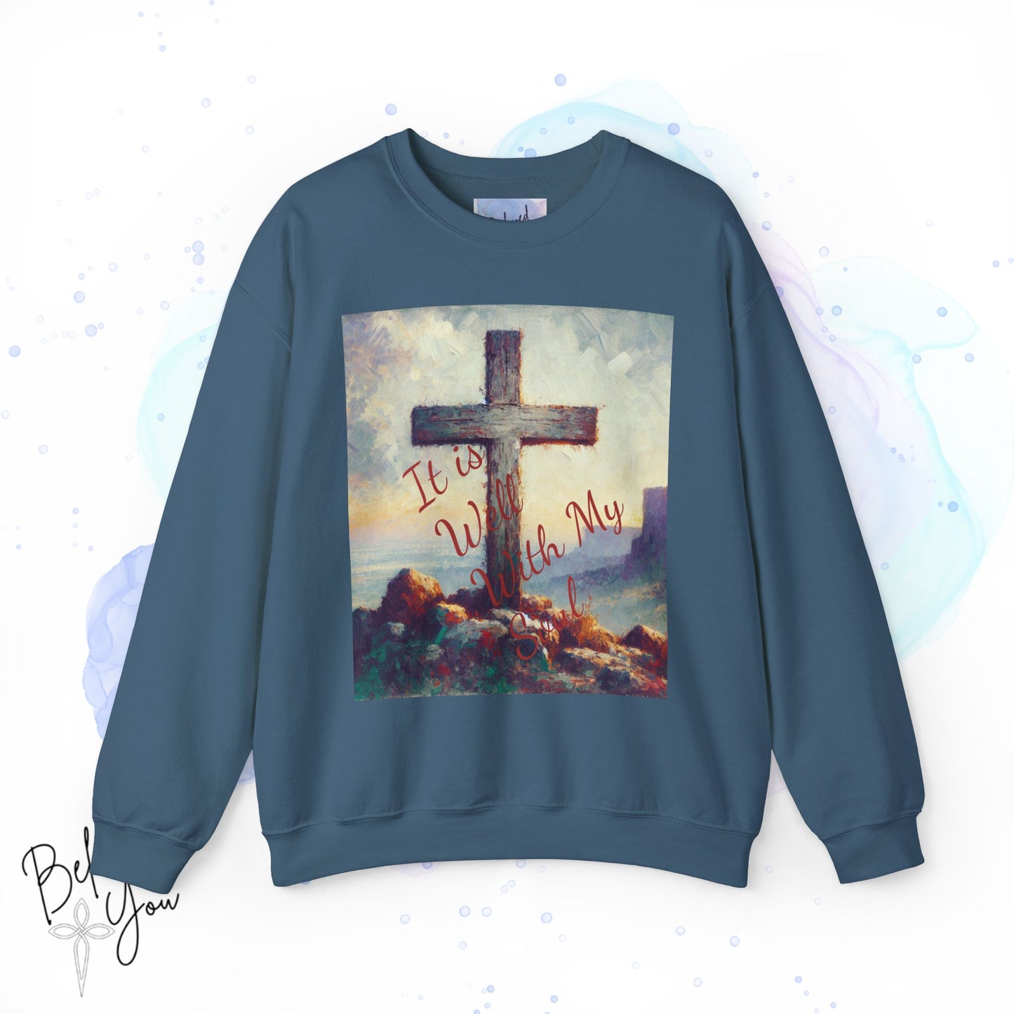 "It is Well With My Soul" - Unisex Crewneck Sweatshirt