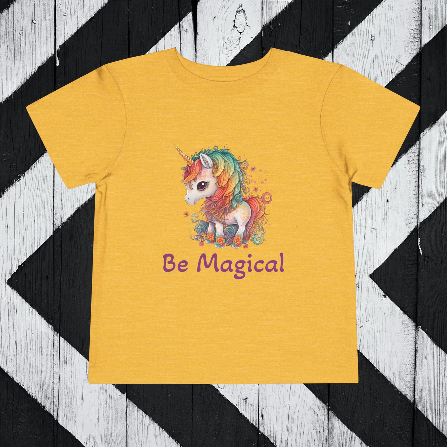 Be Magical Unicorn Toddler Tee - Cute Kids T-Shirt for Playful Adventures