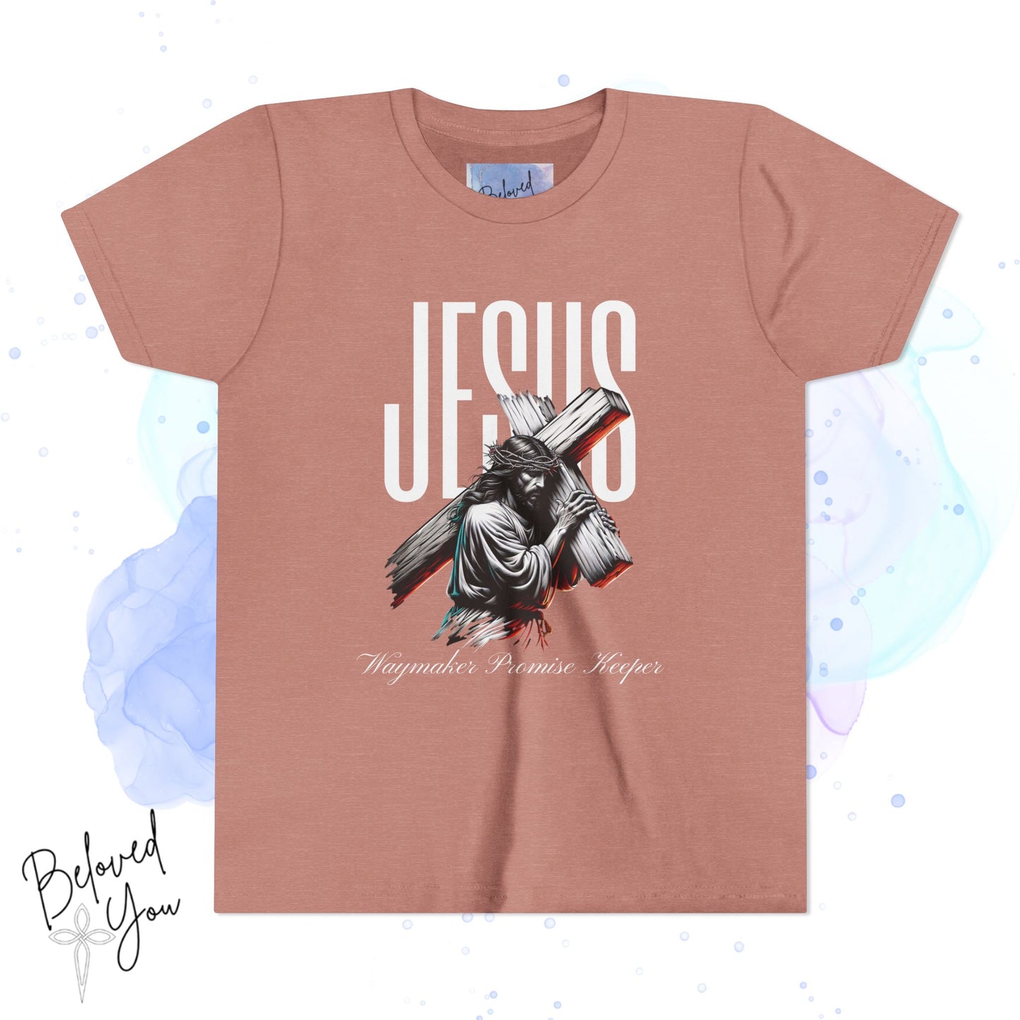 'Jesus Waymaker Promise Keeper' Youth Spiritual Tee