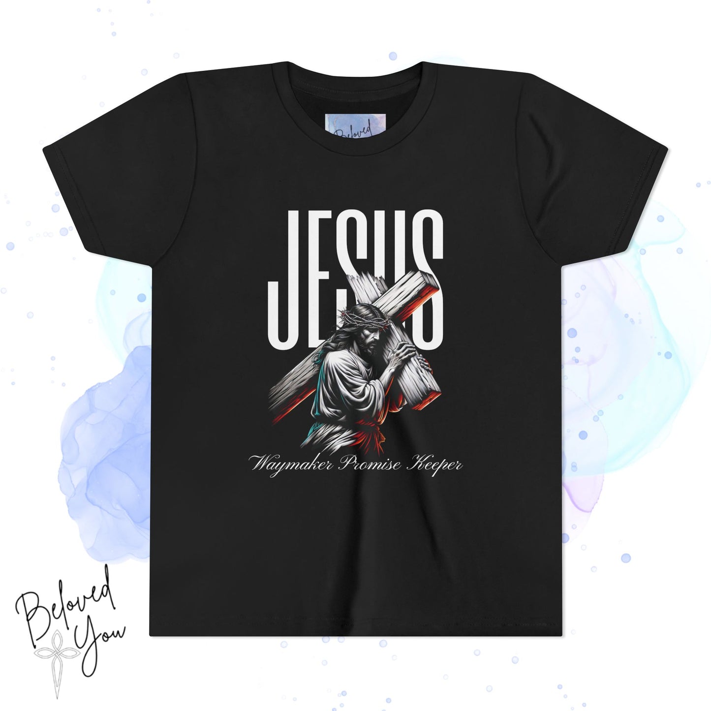 'Jesus Waymaker Promise Keeper' Youth Spiritual Tee